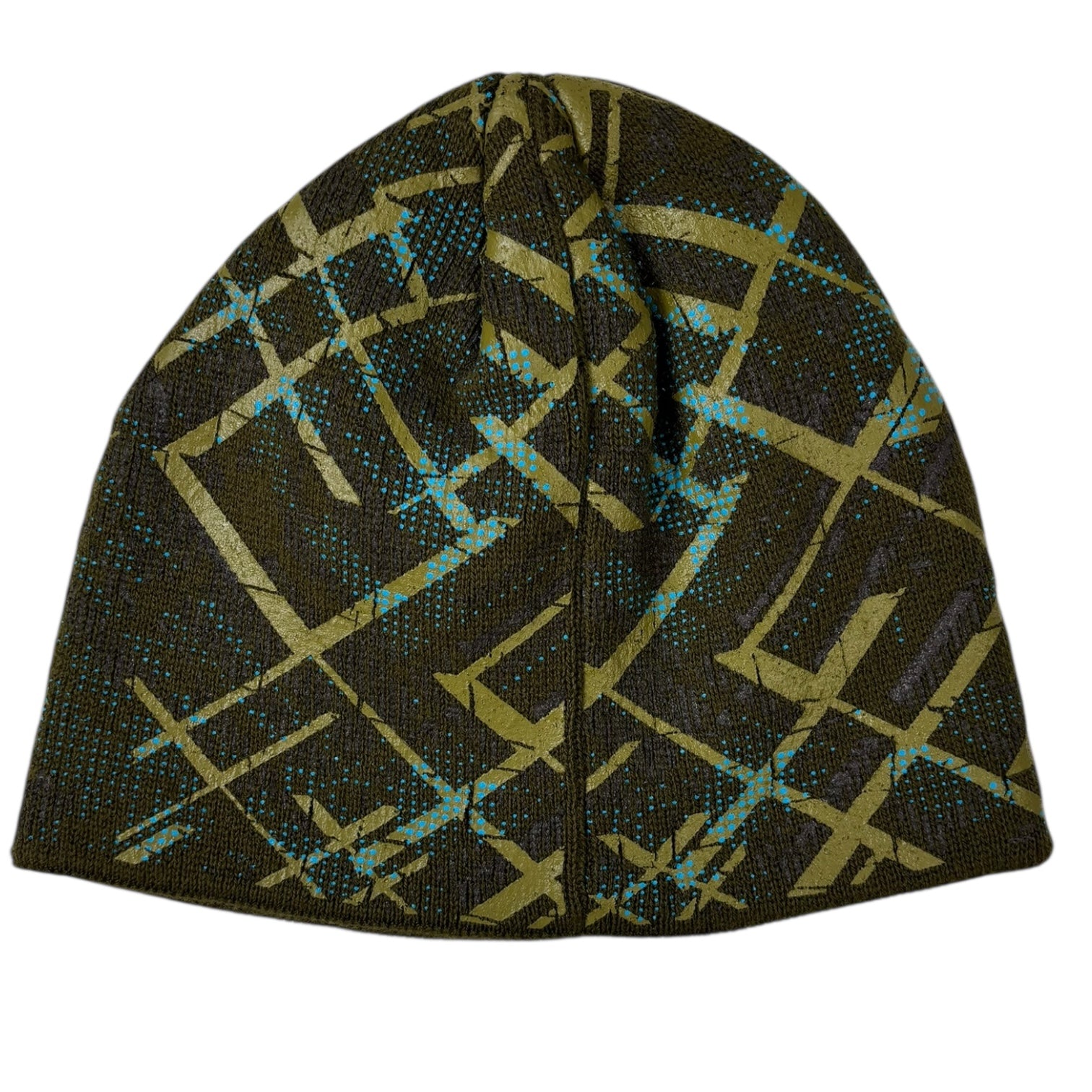 Vintage Y2K Oakley Skullcap Beanie Olive Green