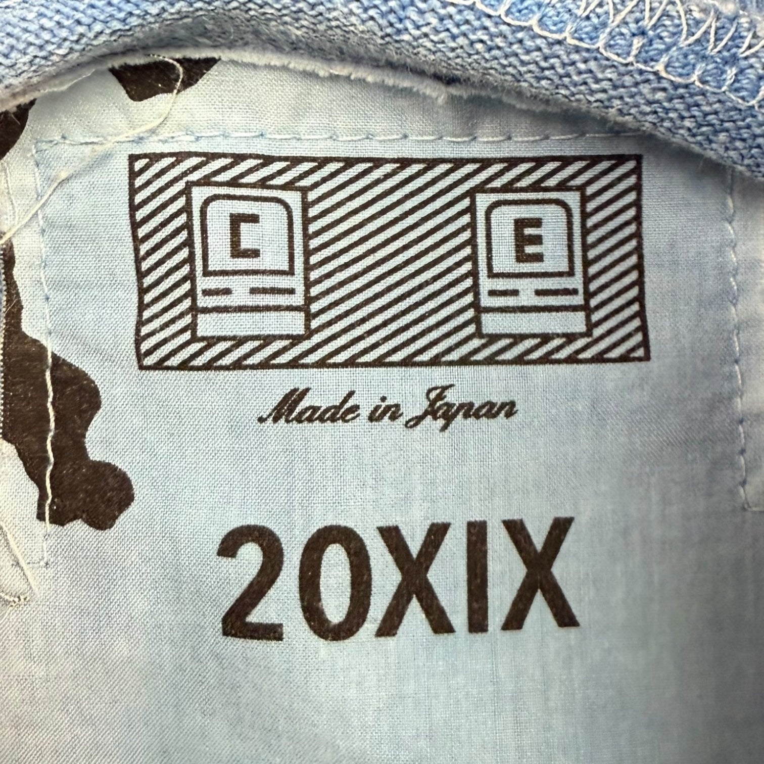 CAV EMPT Overdye Turtle Kneck L/S Tee Blue/Black