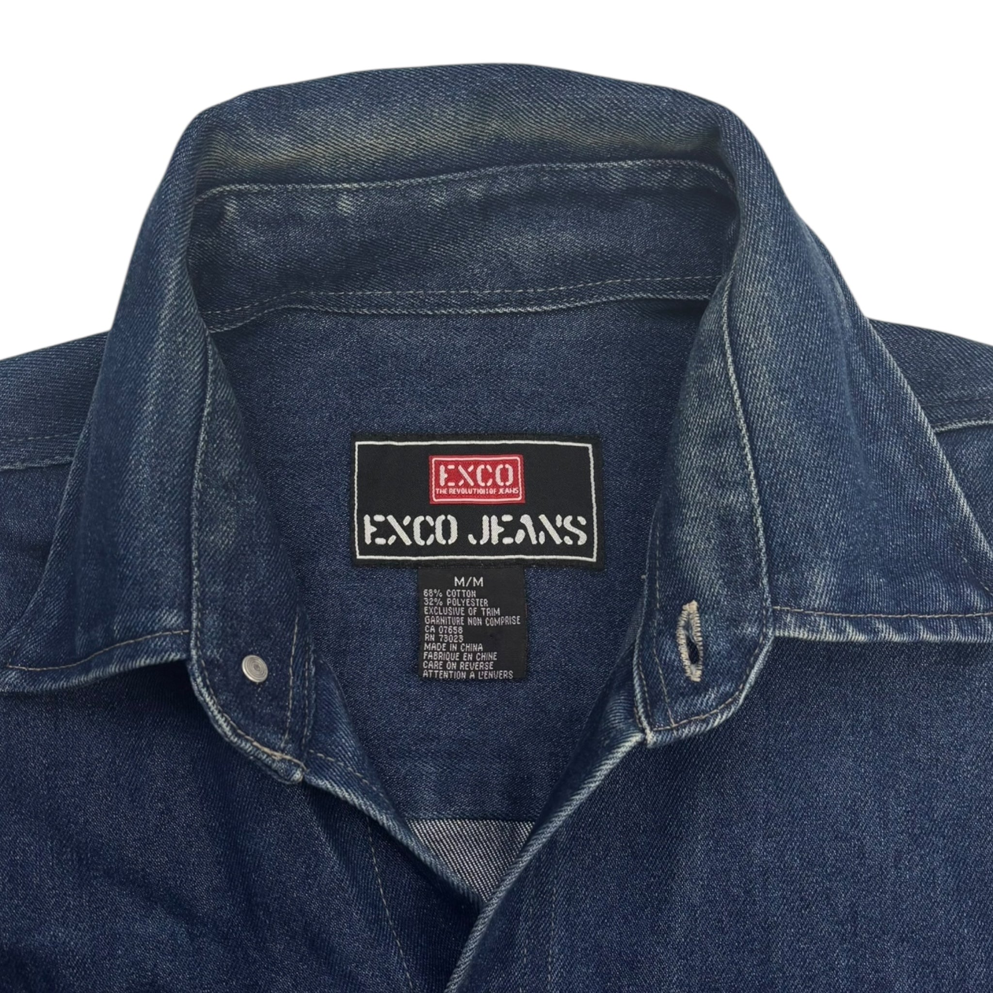 Vintage Exco Jeans Dark Wash Denim Jacket