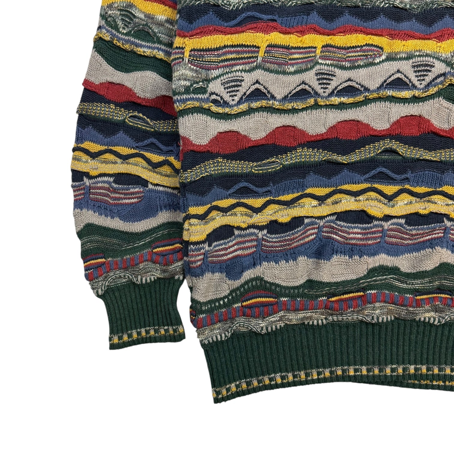 Vintage Alfani Cable Knit Sweater Multicolour