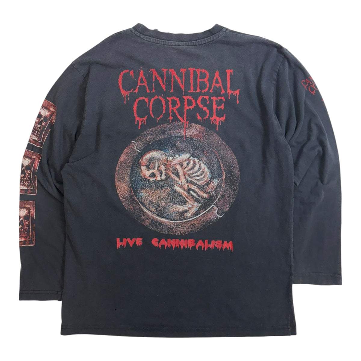 Vintage 2000 Cannibal Corpse "Live Cannibalism" Long-Sleeve Black
