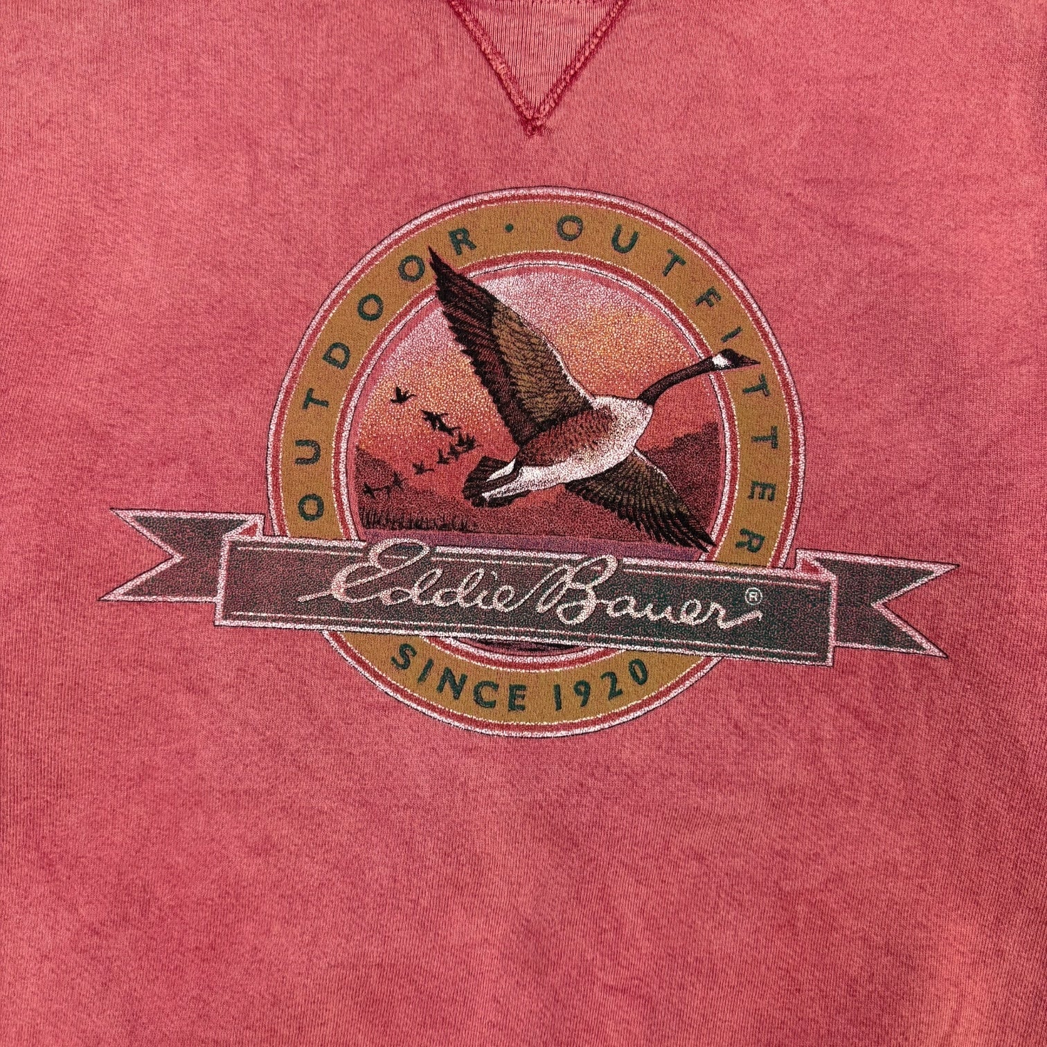 Vintage Eddie Bauer Crewneck Sweater Salmon