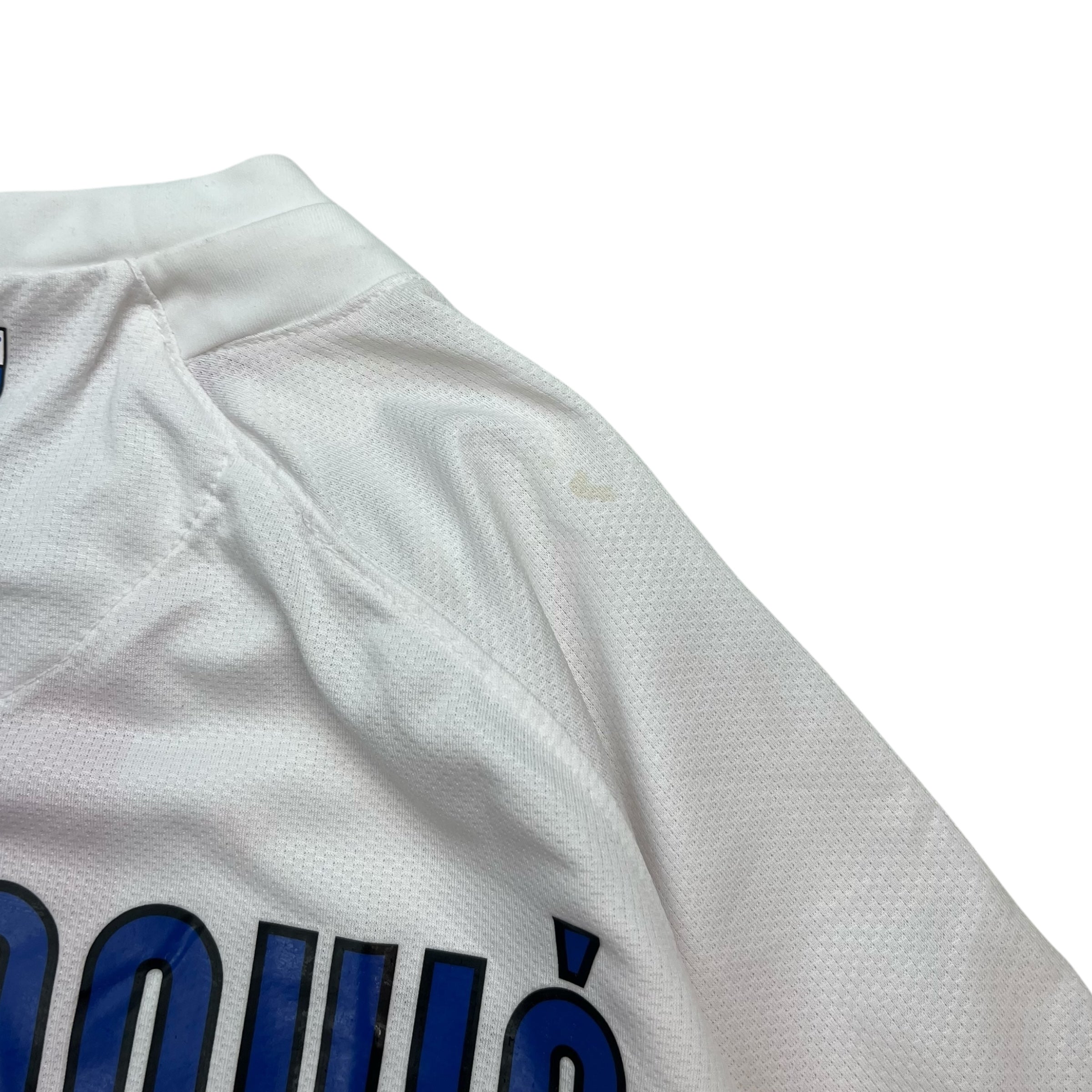 2007 Zlatan Ibramihovich Inter Milan Autographed Jersey White
