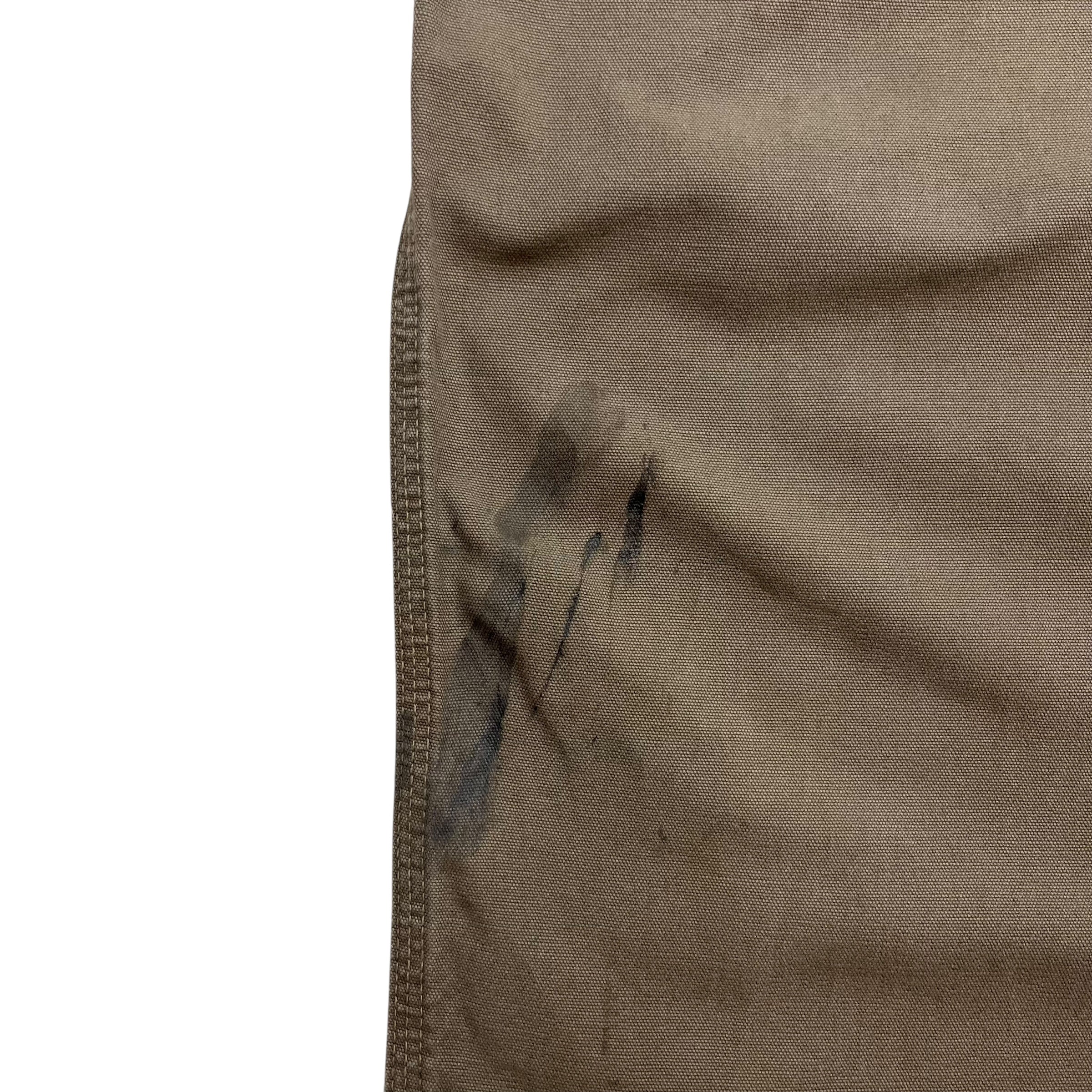 Vintage Carhartt Dungaree Pants Grey Beige