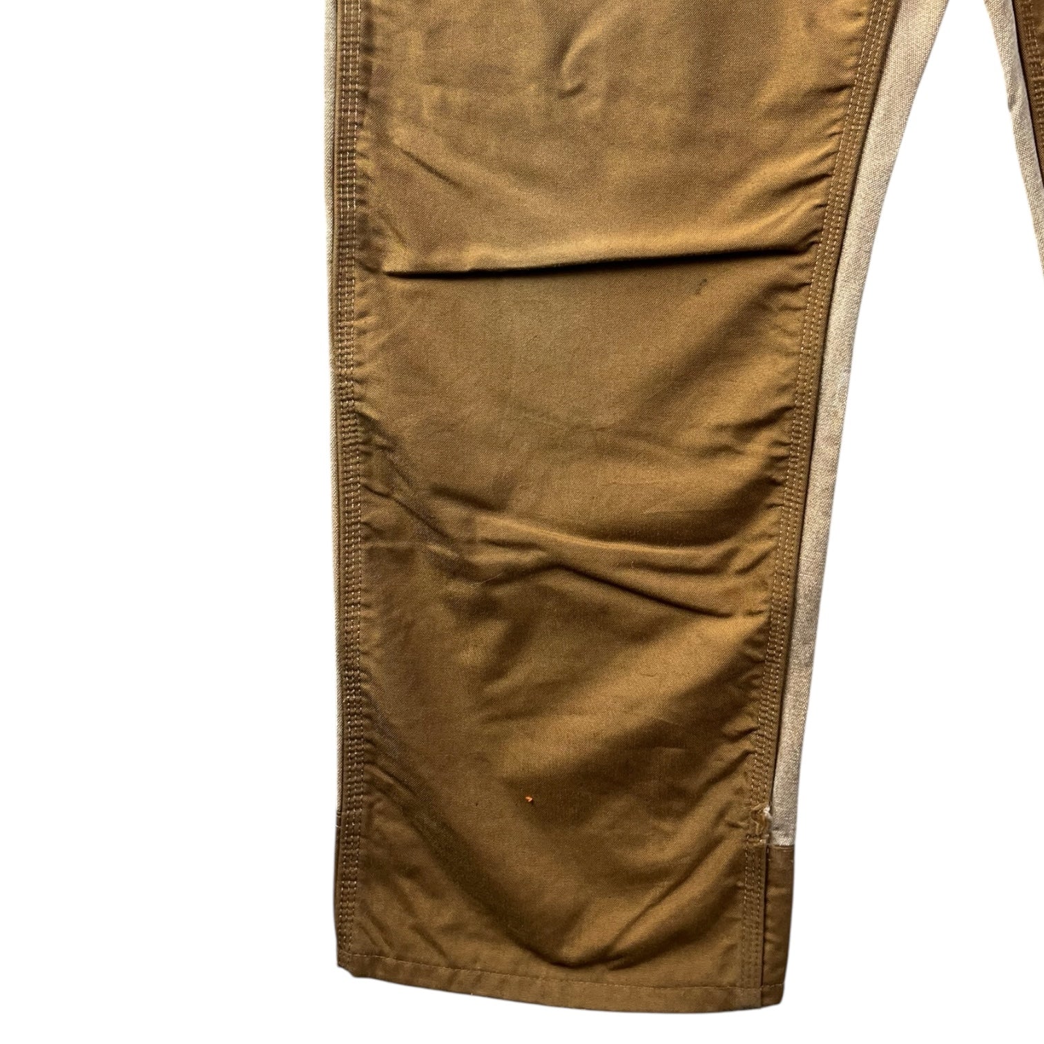 Vintage Carhartt Ripstop Double Knee Pants Dark Tan
