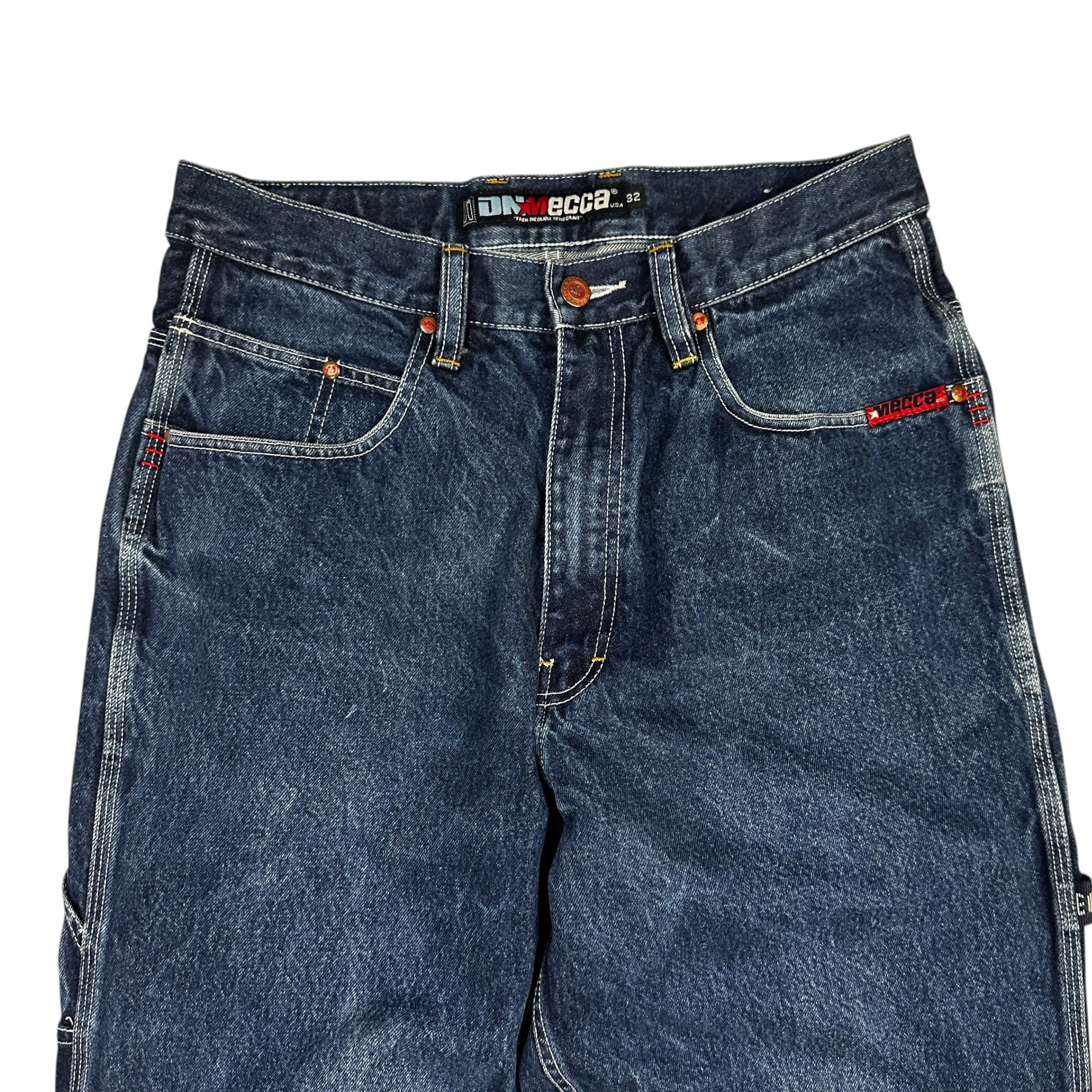 Vintage Y2K Mecca Denim Carpenter Pants Indigo