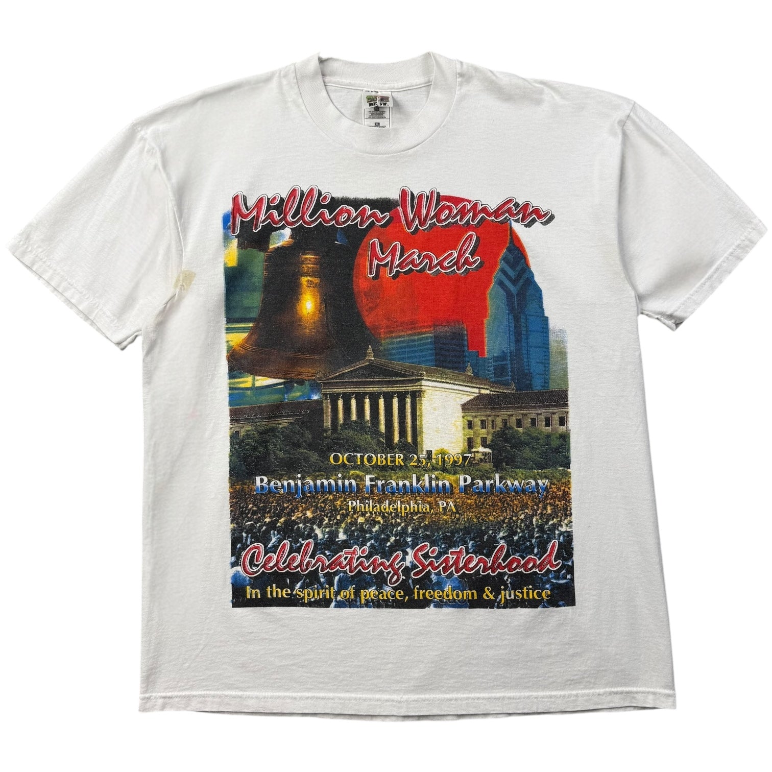 1997 Million Woman March Tee White