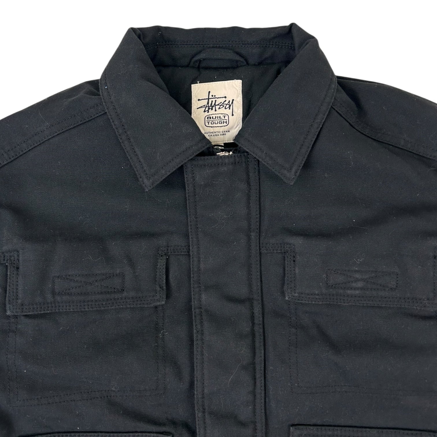 Stussy Workgear Built Tough Jacket Black
