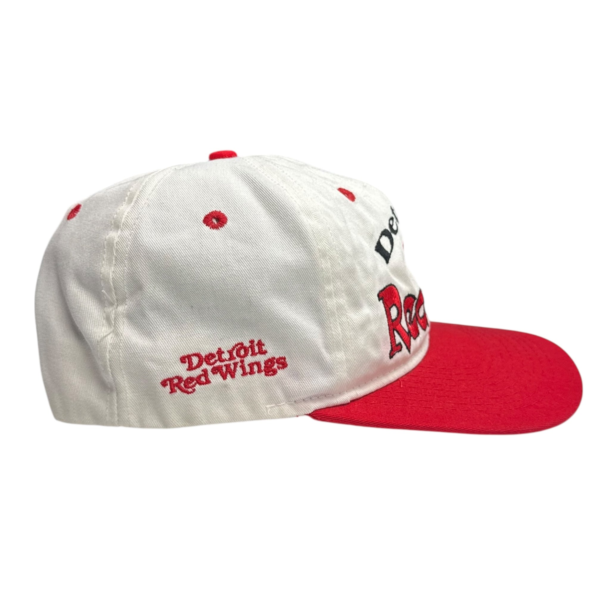 Vintage Detroit Red Wings Spell Out Hat