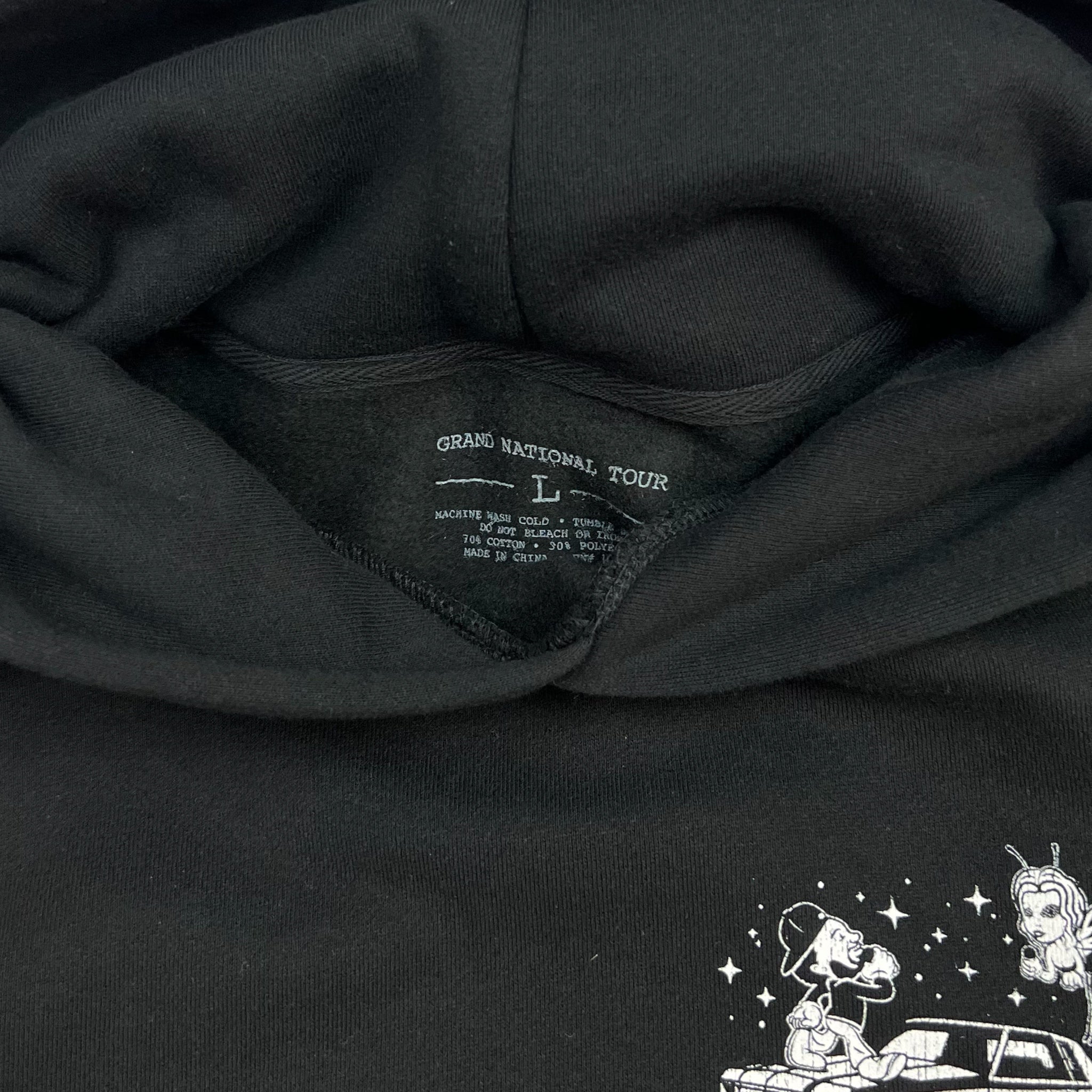Kendrick Lamar x SZA GNX Tour Hoodie Black