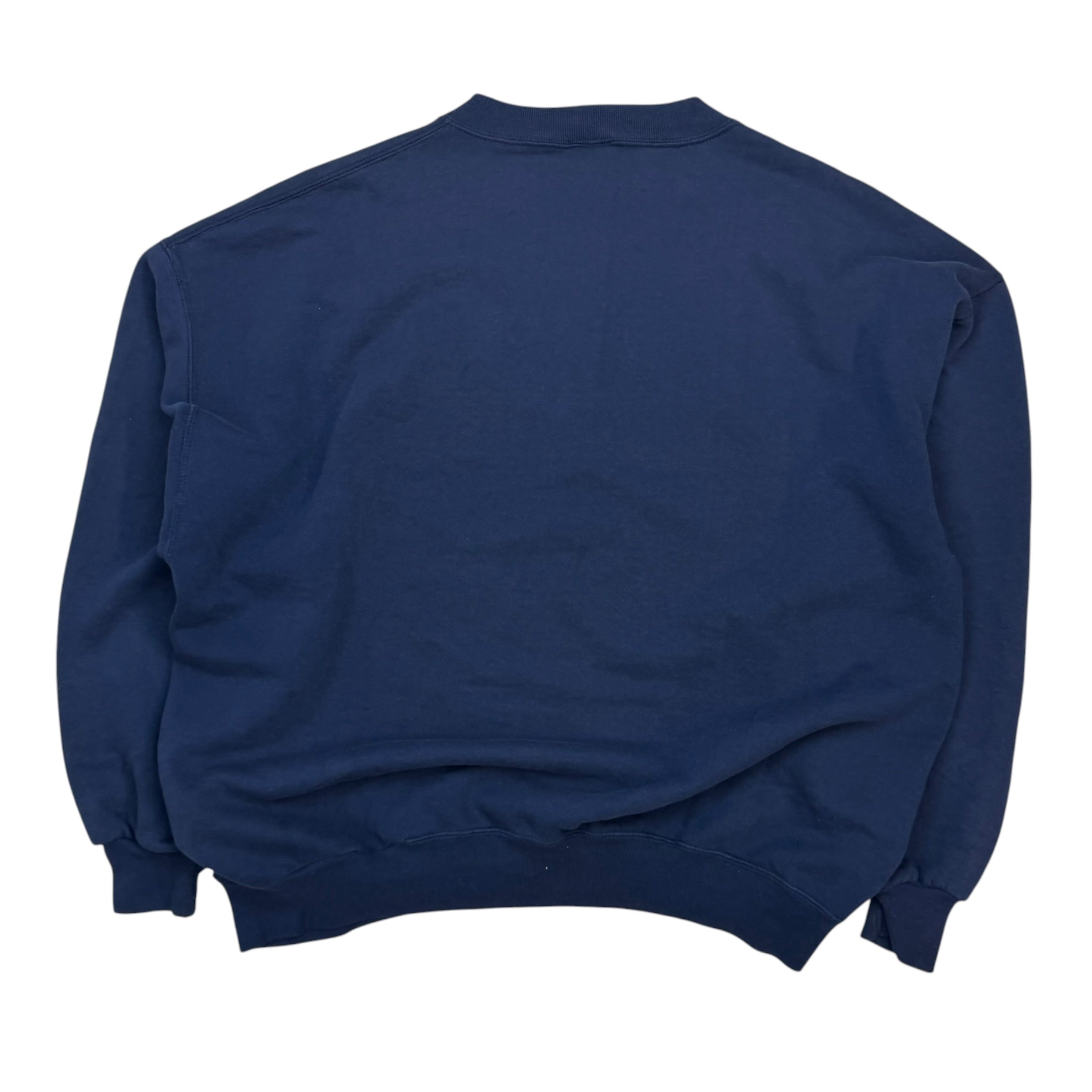 Vintage Russell Athletic Georgia Tech Yellow Jackets Crewneck Navy