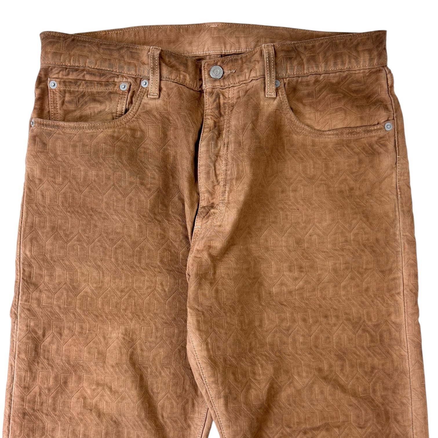 Stussy X Levi’s Jacquard Jean Brown