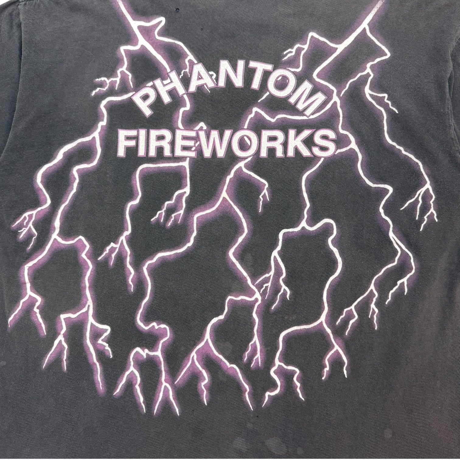 Vintage American Thunder Phantom Fireworks Tee Black