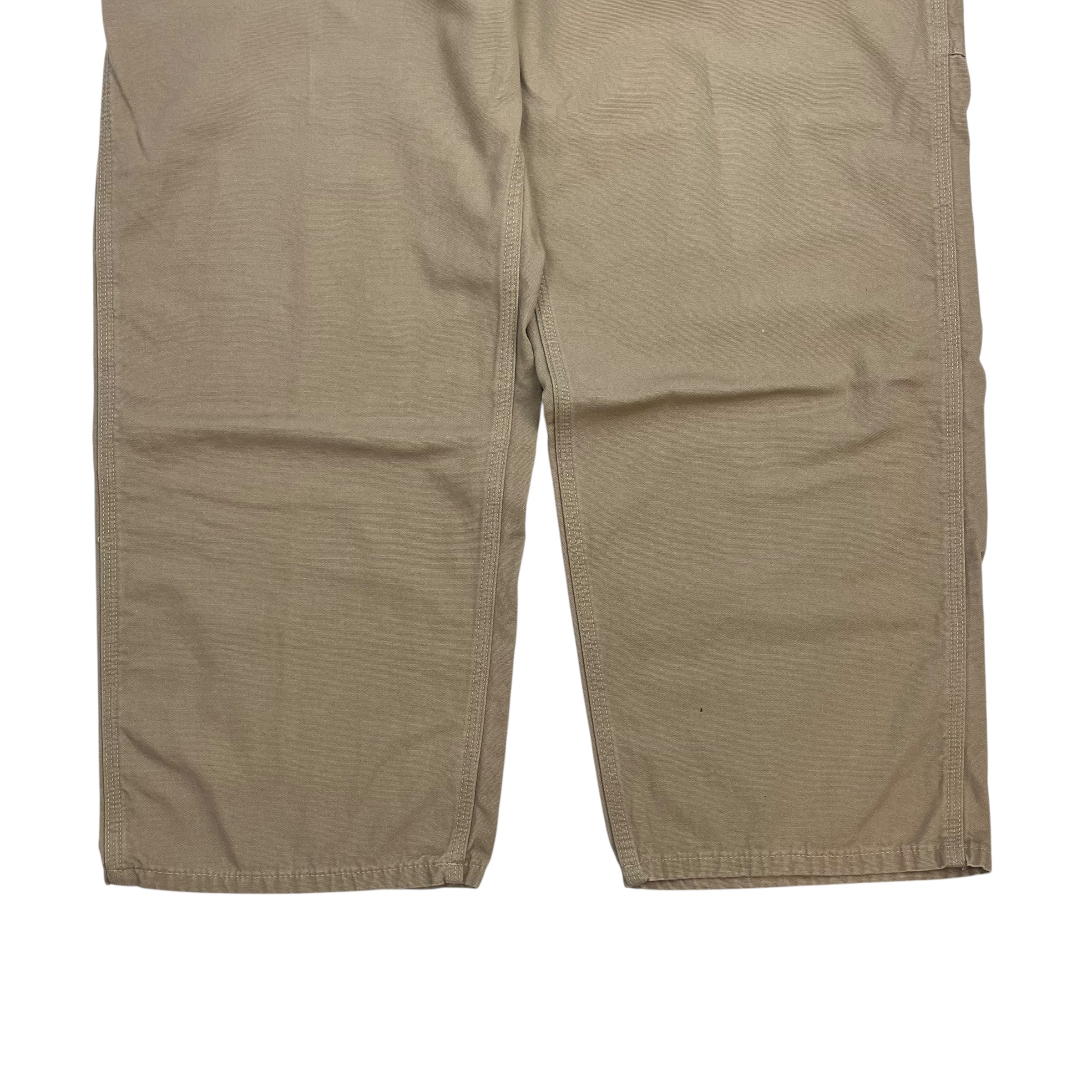 Vintage Carhartt Dungaree Pants Beige