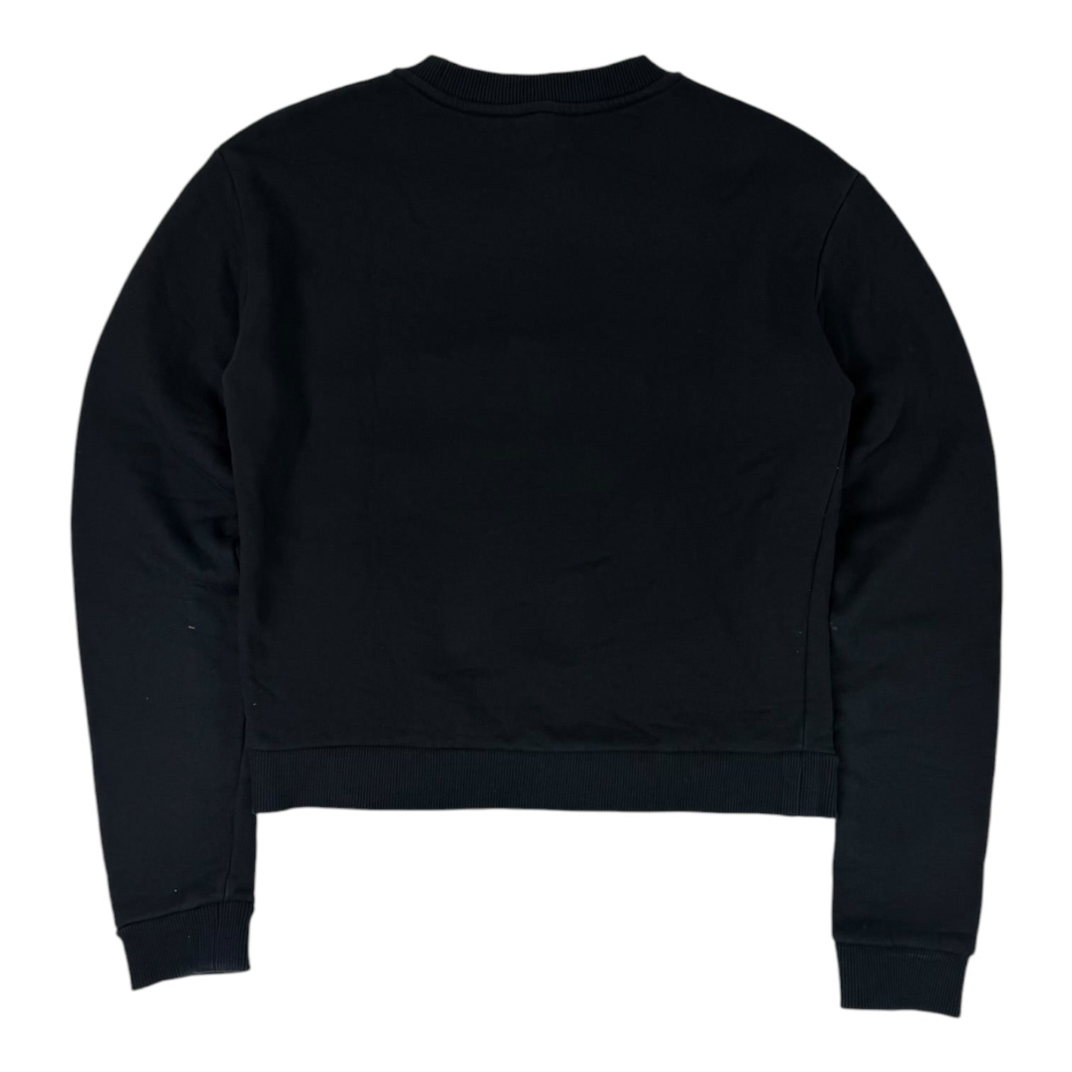 Vintage Chanel CC Logo Crewneck Black