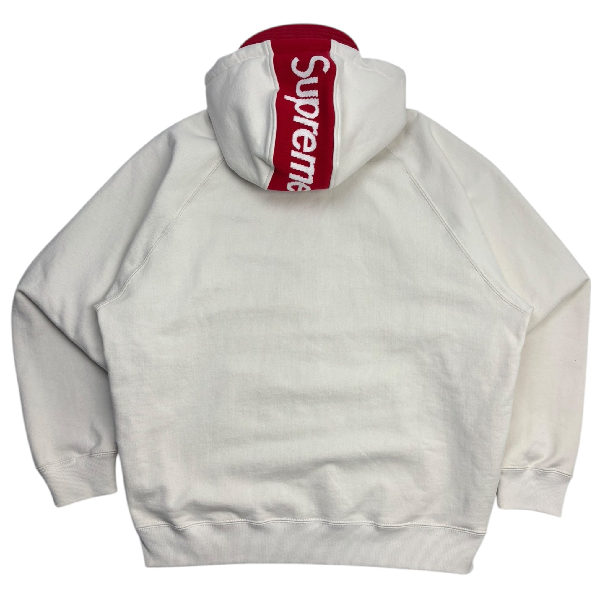 Supreme Brim Zip Up Hooded Sweatshirt Stone