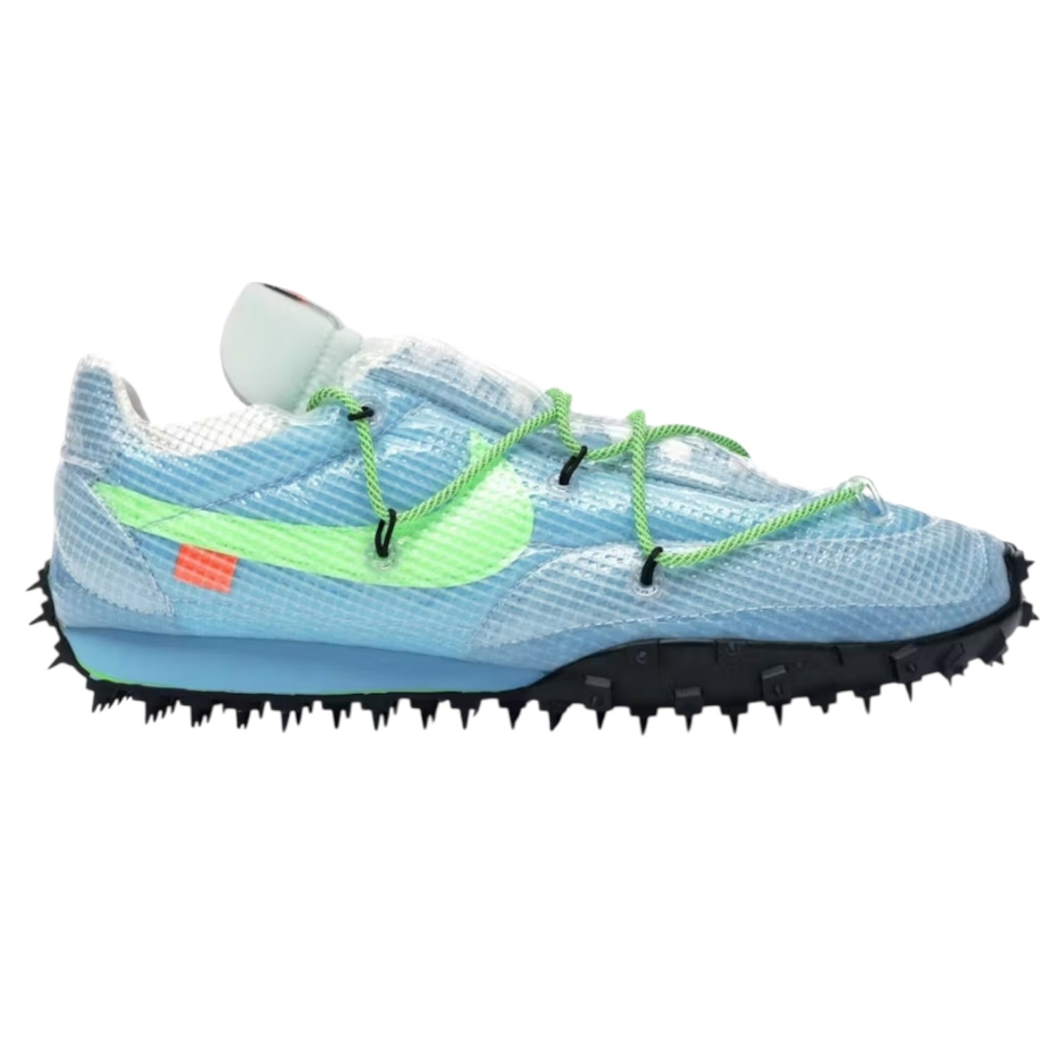 Off-White x Nike Waffle Racer Vivid Sky (W)