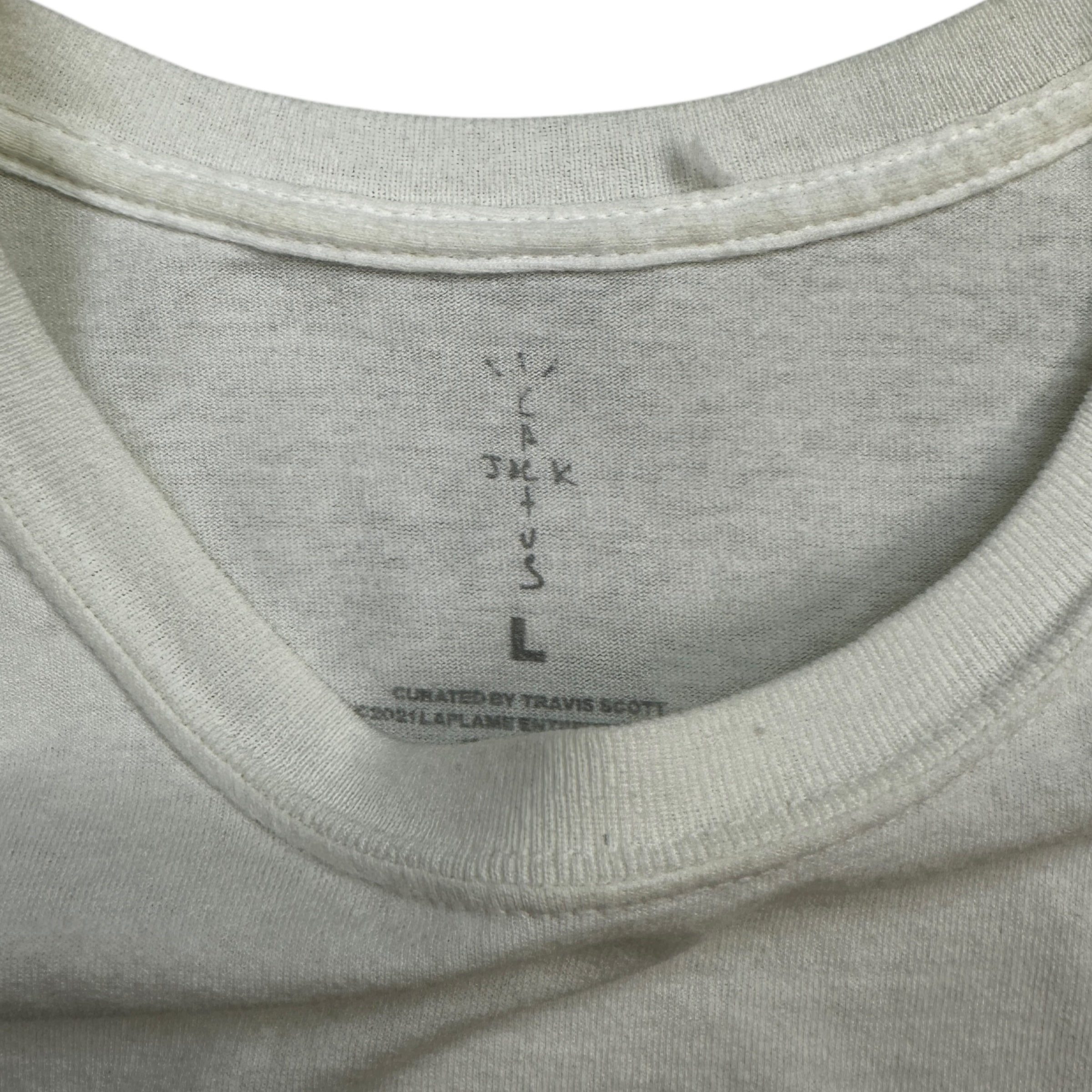 Cactus Jack Travis Scott Crossover Tee White