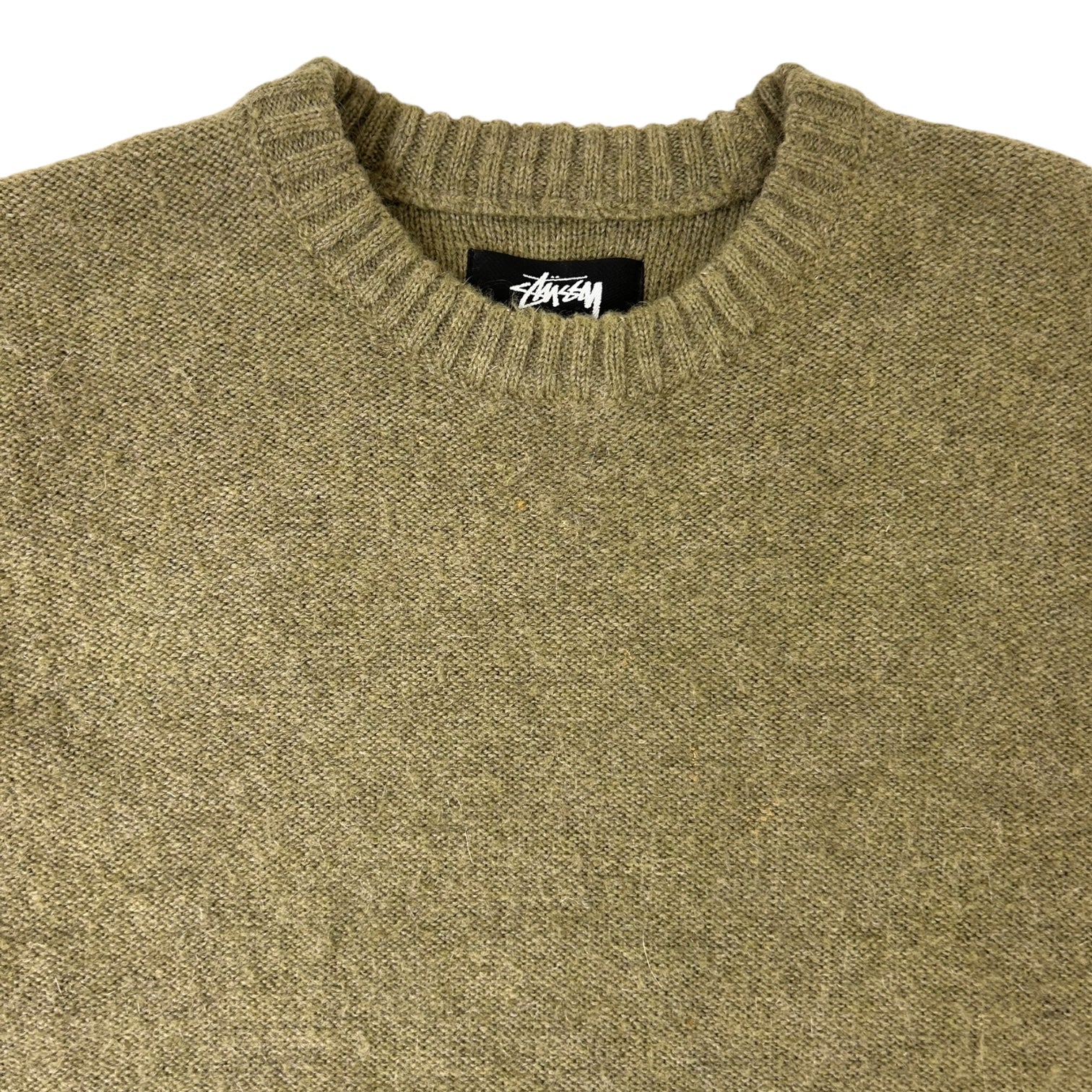 Stussy Wool Sweater Olive