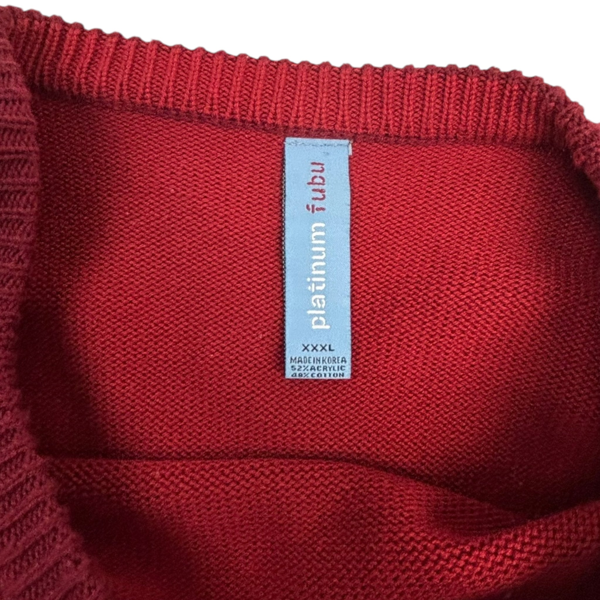 Vintage Y2K Platinum Fubu x Fat Albert Knit