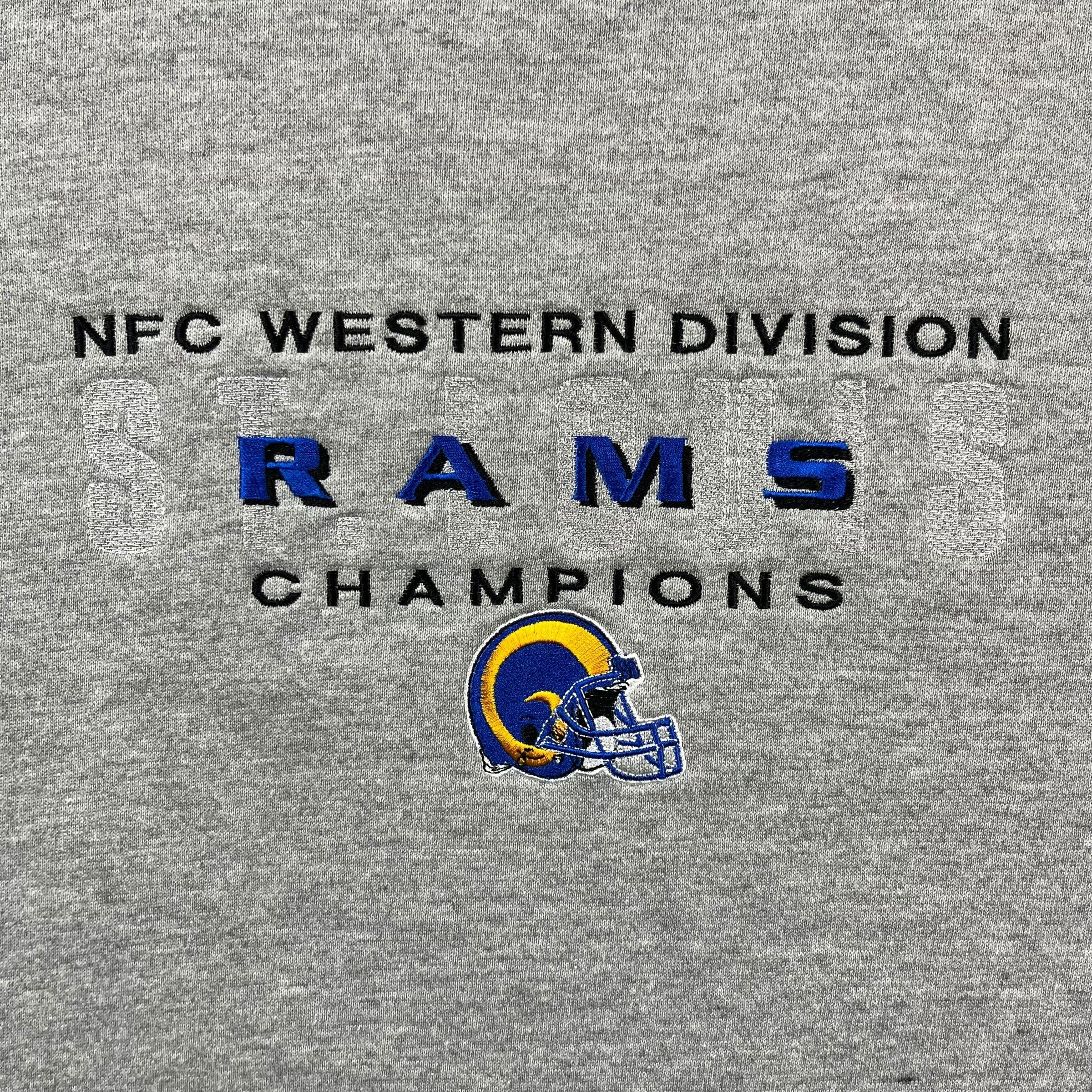 Vintage St.Louis Rams Crewneck Grey