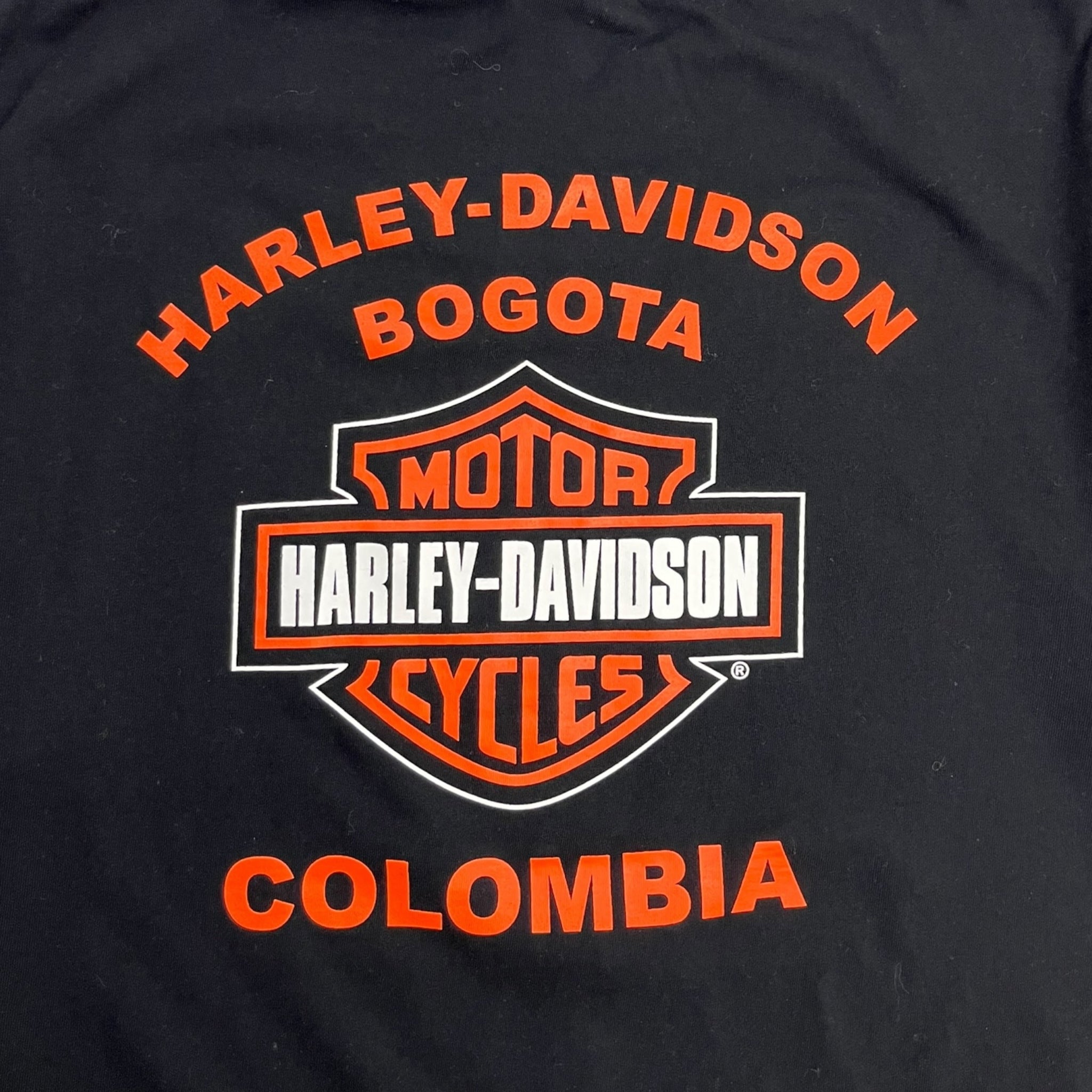 Harley Davidson Columbia "We Live Dangerously" T-Shirt