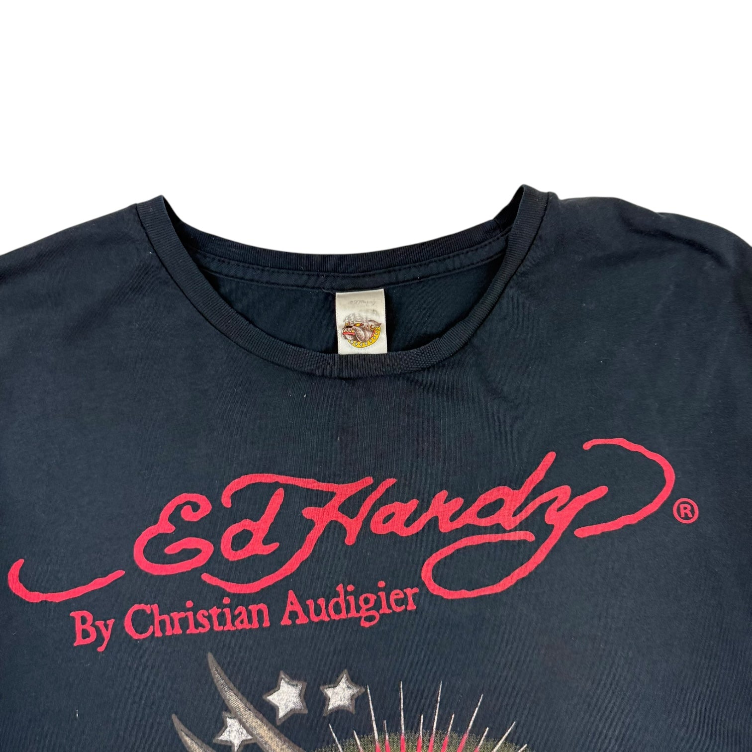 Vintage Y2K Ed Hardy Eagle T-Shirt Black