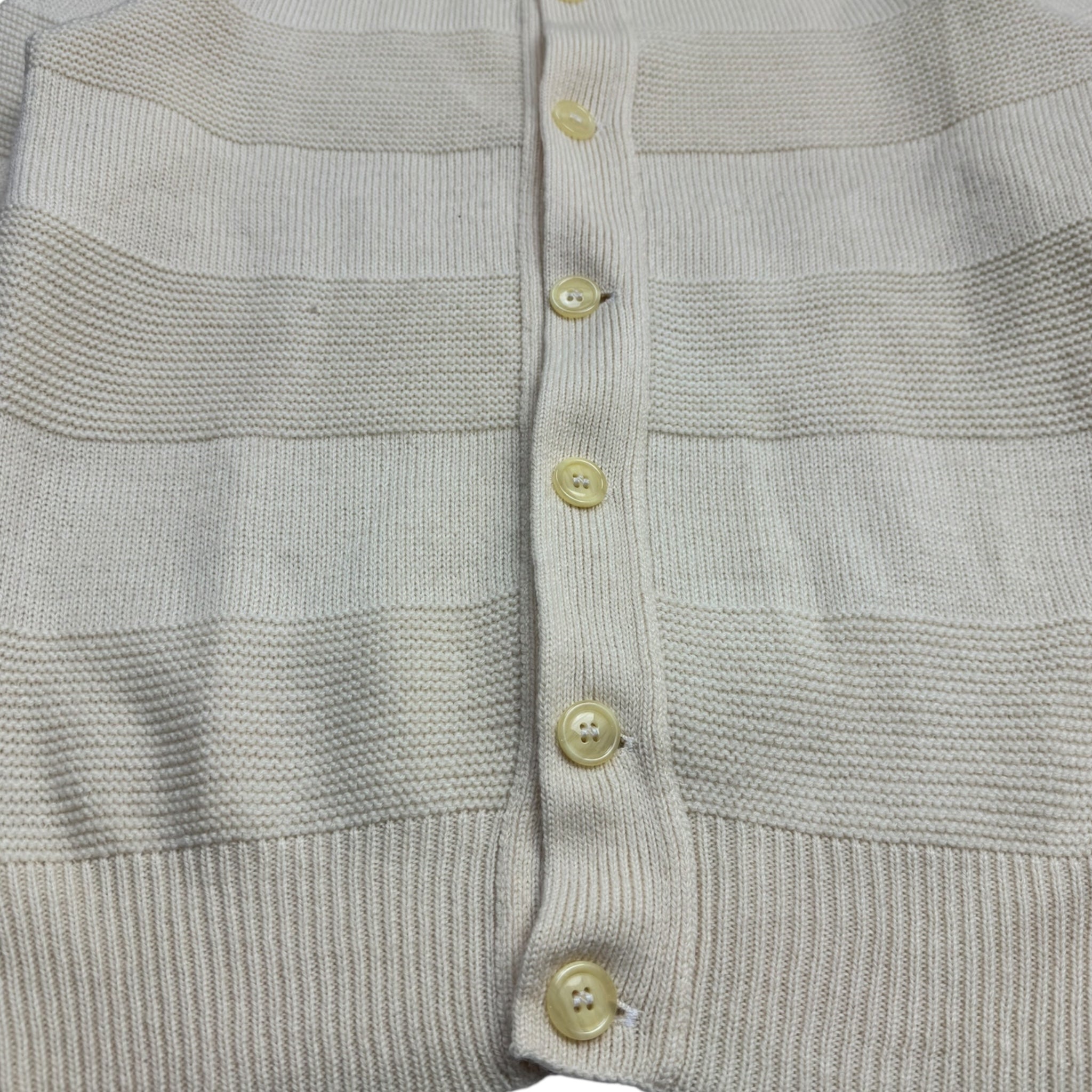 True Vintage “Yarn Of Scotland” Collared Knit Longsleeve