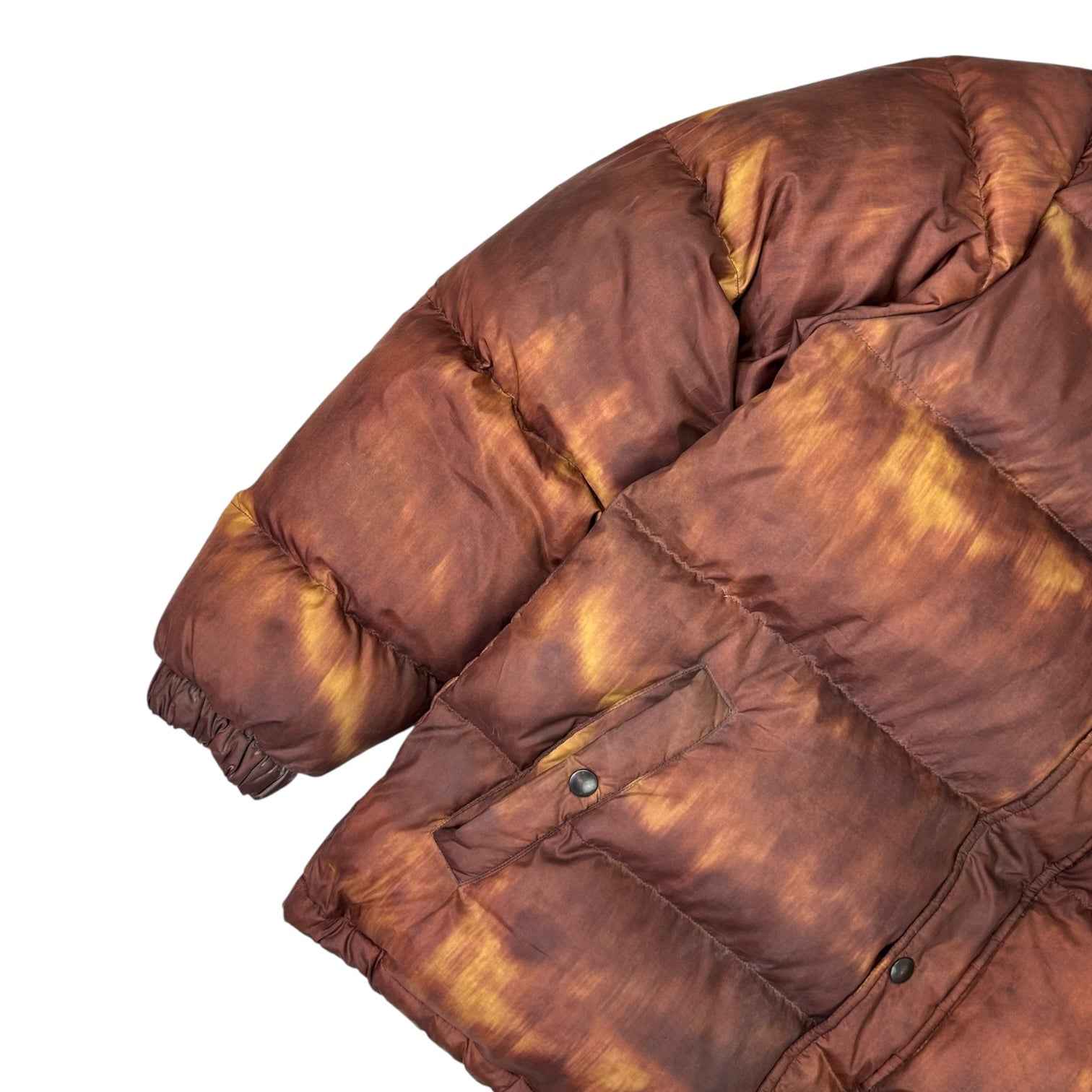 Stussy Aurora Puffer Jacket Brown