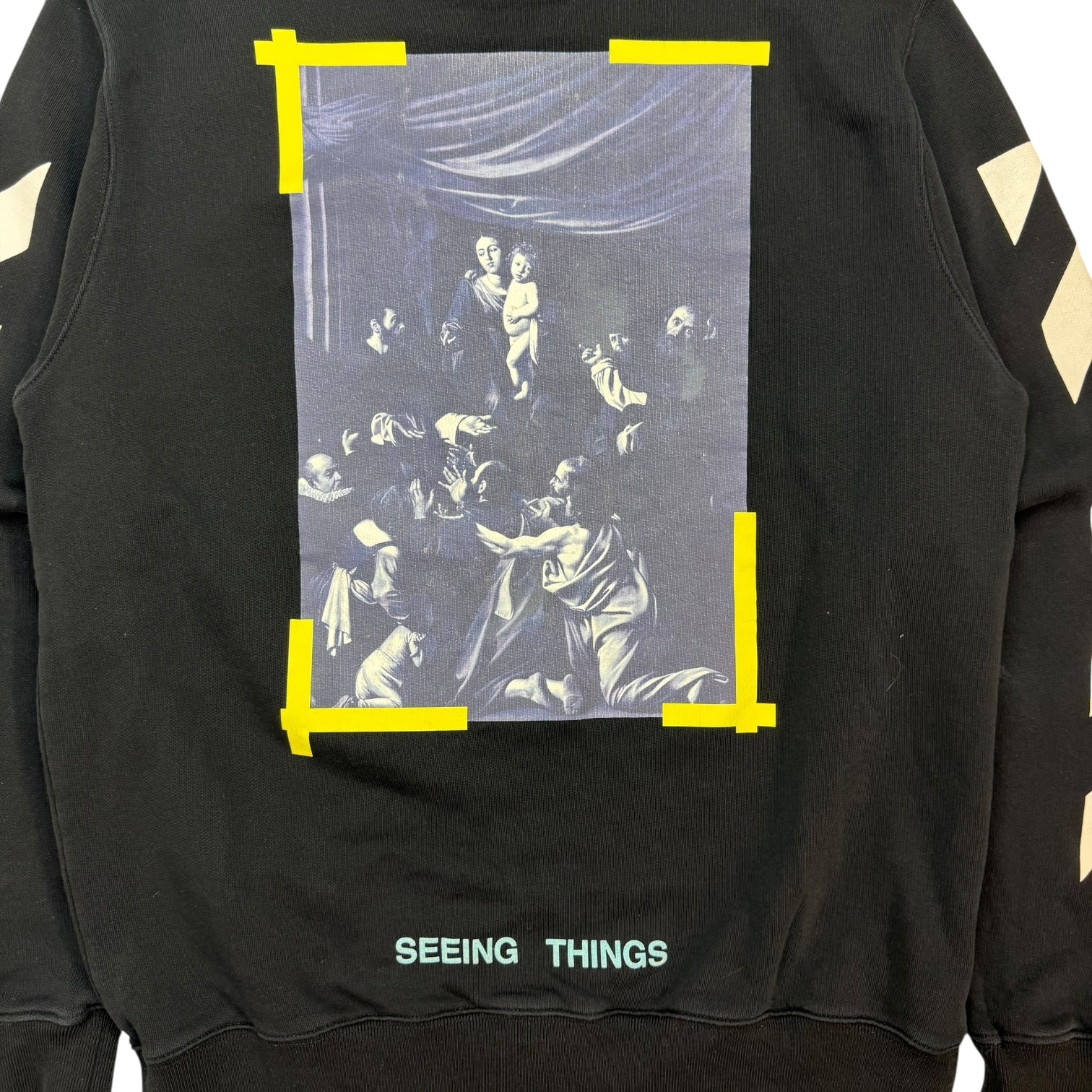 Off-White Caravaggio Crewneck Black