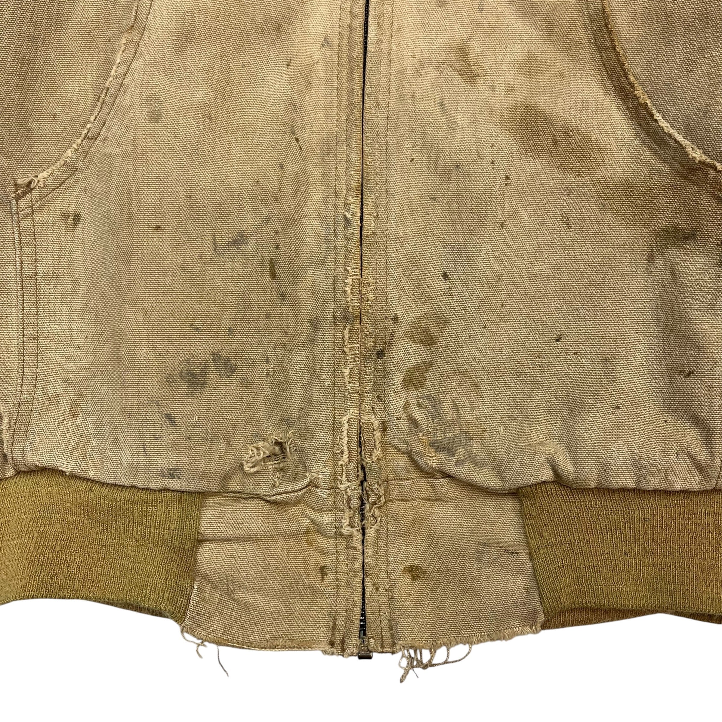 Vintage Carhartt Active Jacket Sun Faded Tan