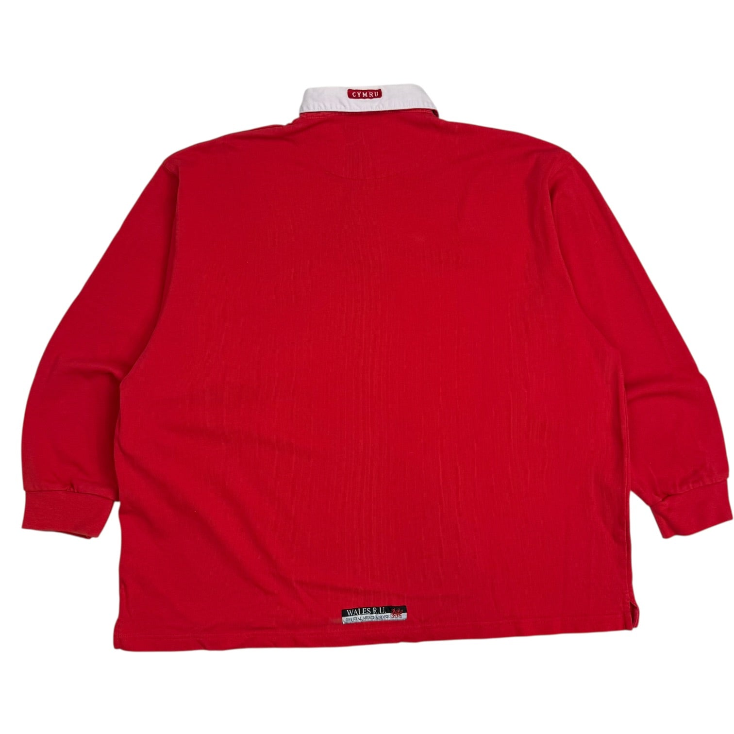 Vintage Reebok Wales Rugby Union Jersey Red