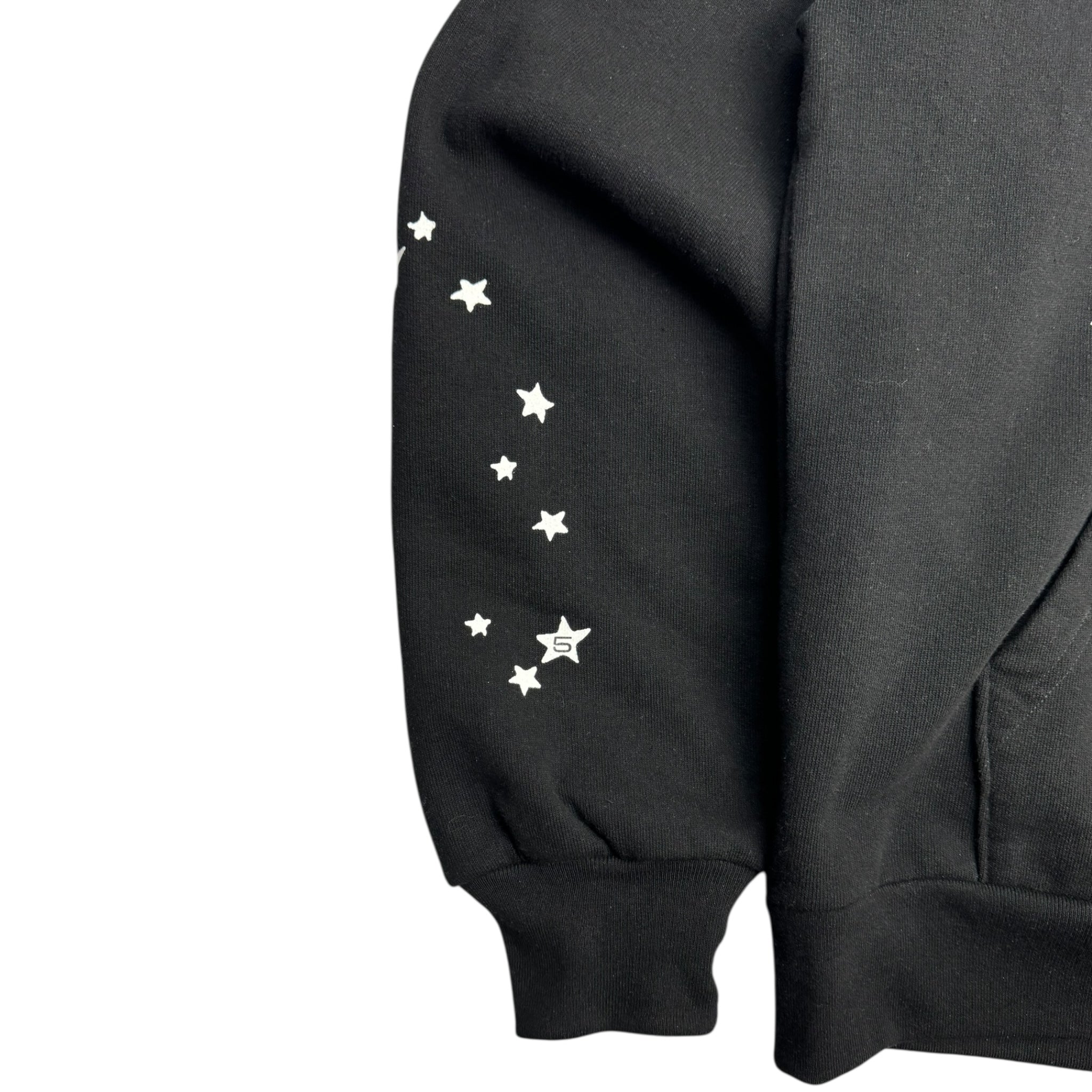 Sp5der Jeffrey Black Hoodie
