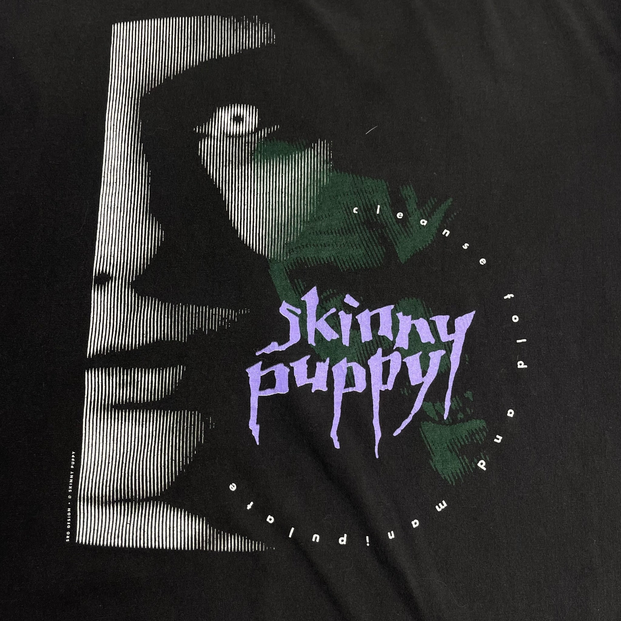 Vintage Skinny Puppy Cleanse, Fold, & Manipulate T-Shirt