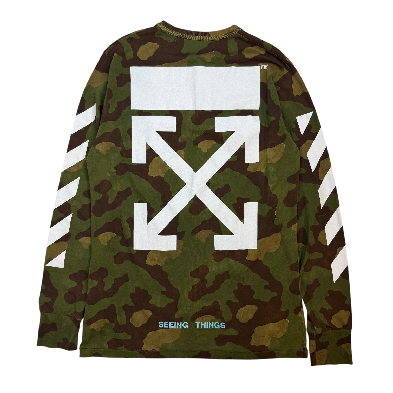 Off-White Camo L/S Tee