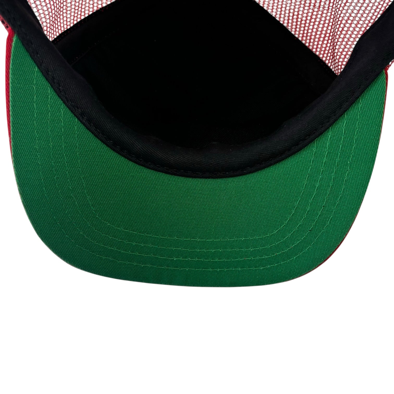 Rhude Rally Prix SnapBack Trucker Hat Red