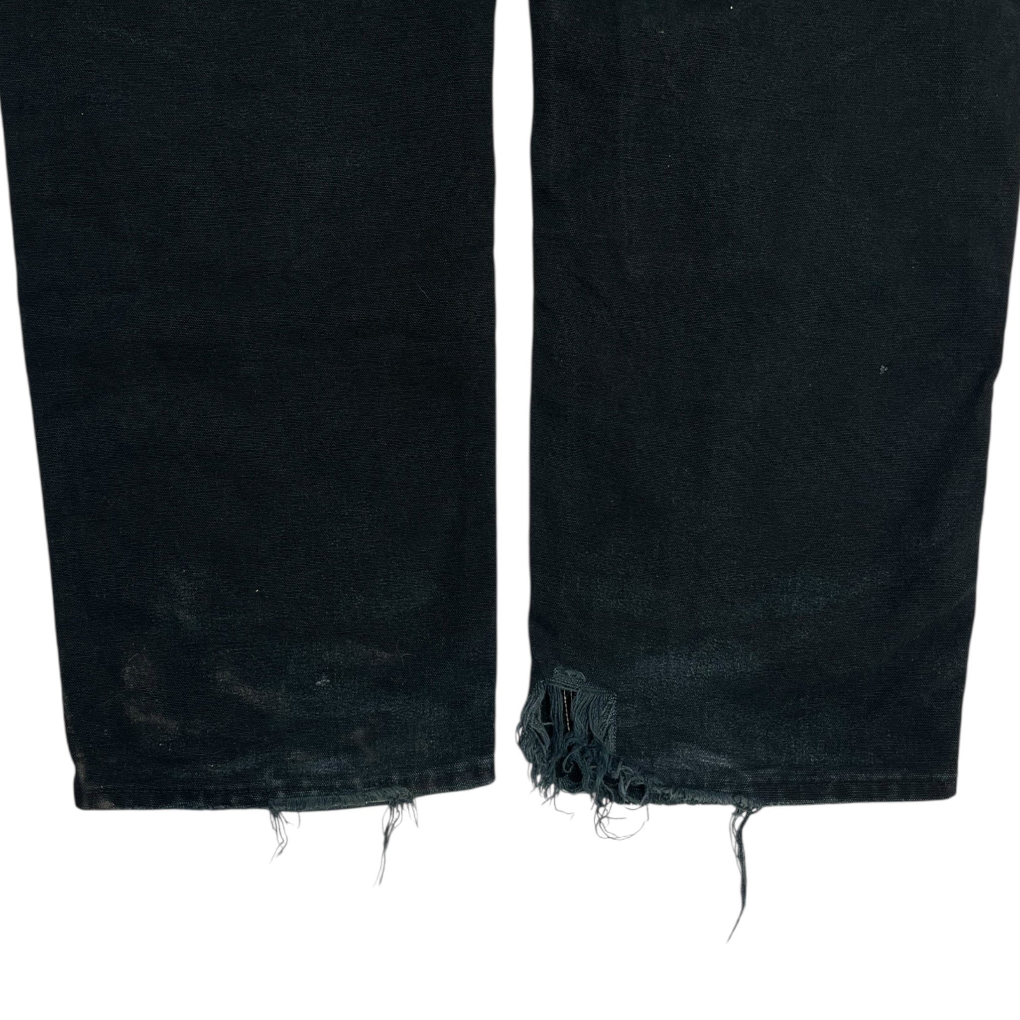 Carhartt Double Knee Pants Washed Black