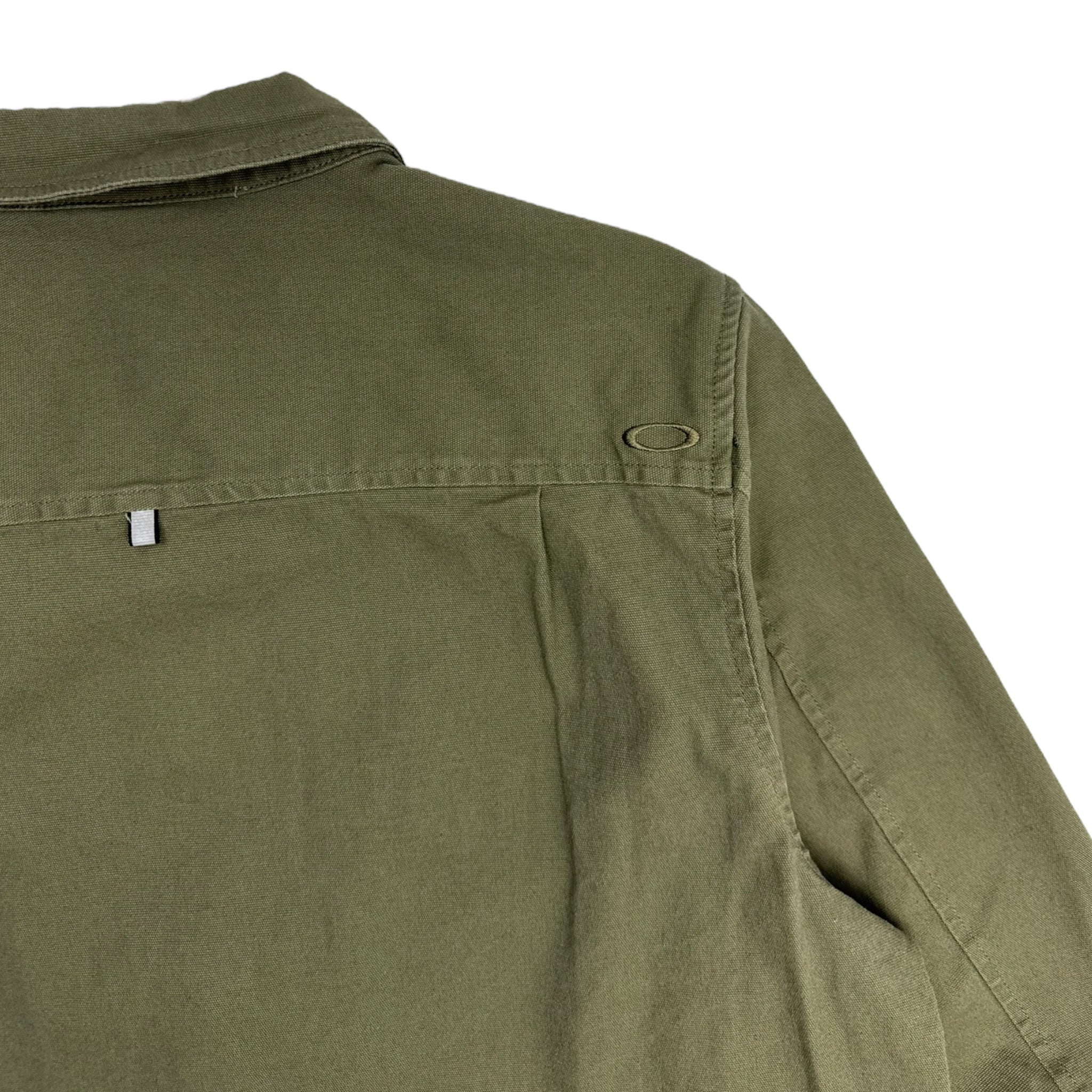Y2K Oakley Military Pocket Zip Up Jacket
