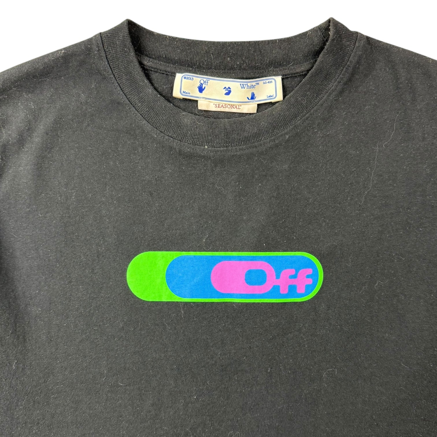 Off-White High Weed Tee Black
