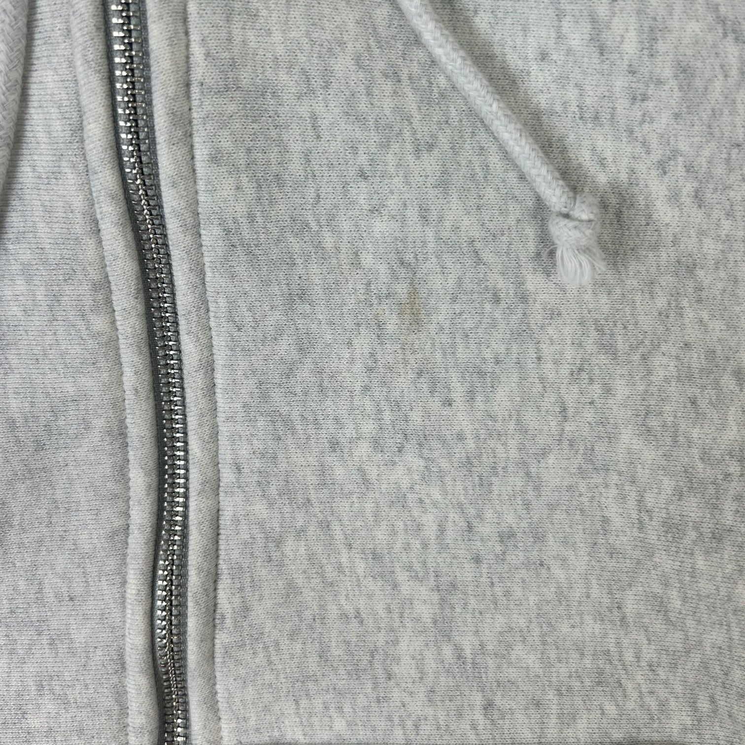 Stussy Raglan Zip Up Hoodie Ash Heather