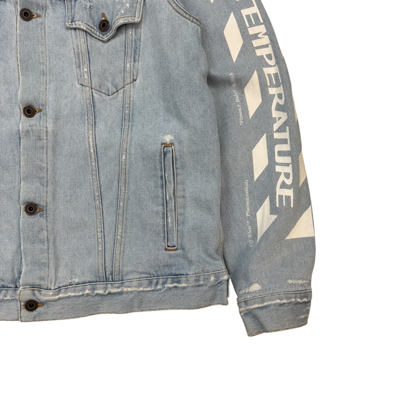 Off-White Temperature Denim Jacket
