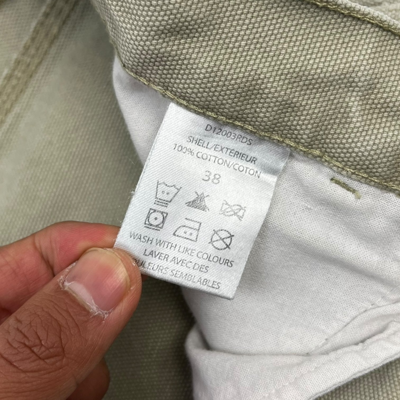 Vintage Dickies Carpenter Shorts Light Cream