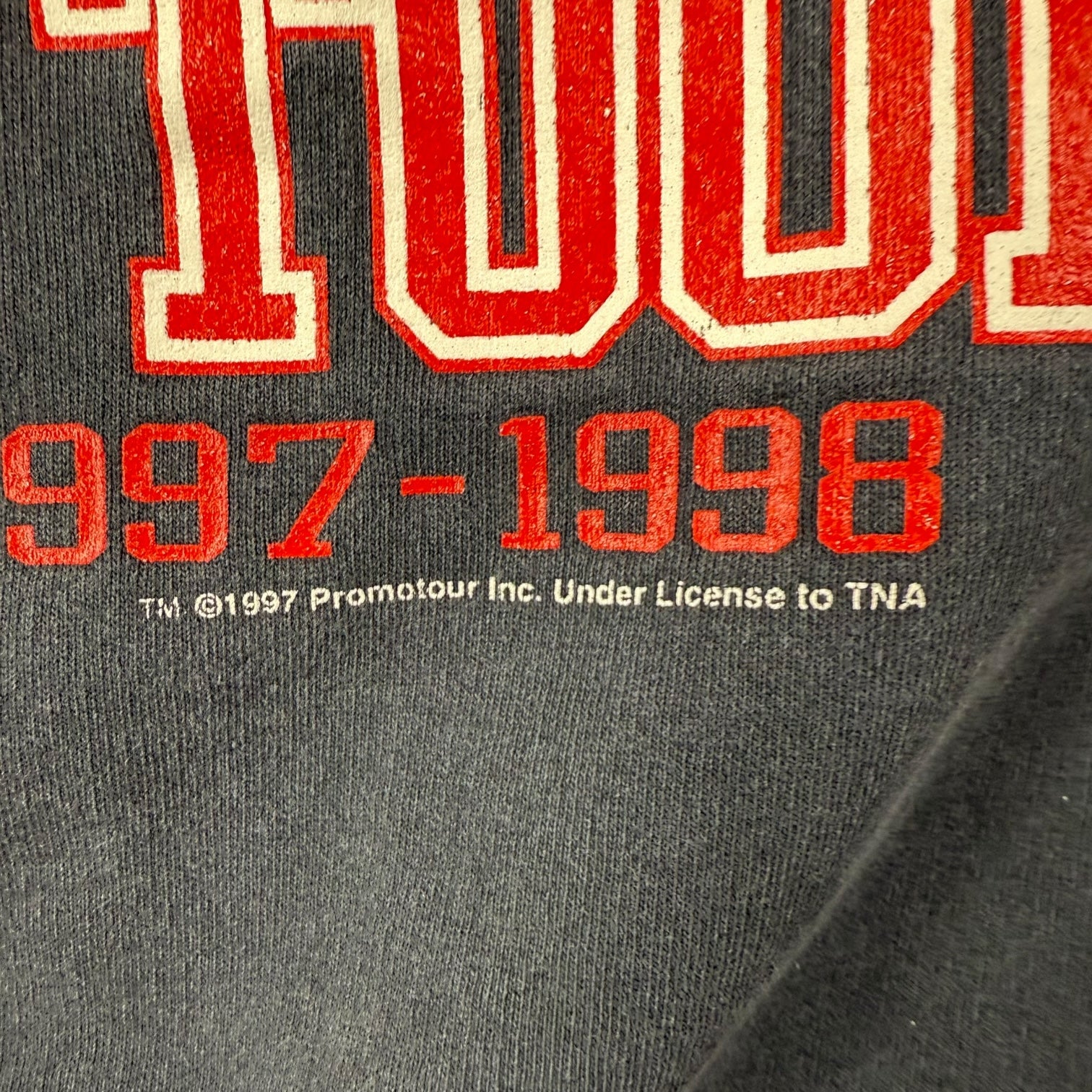 1997 Rolling Stones ‘Property Of Stones Tour’ Crewneck Faded Grey