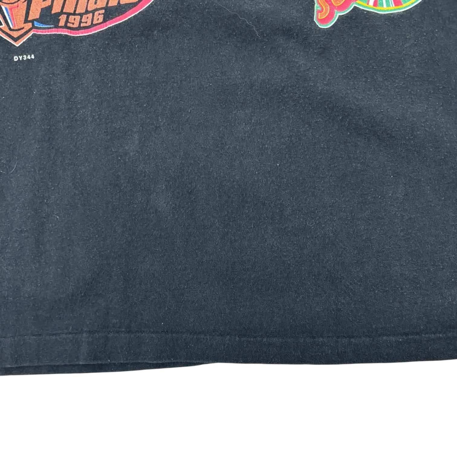 Vintage 1996 Seattle Sonics Western Conference NBA Finals T-Shirt Black