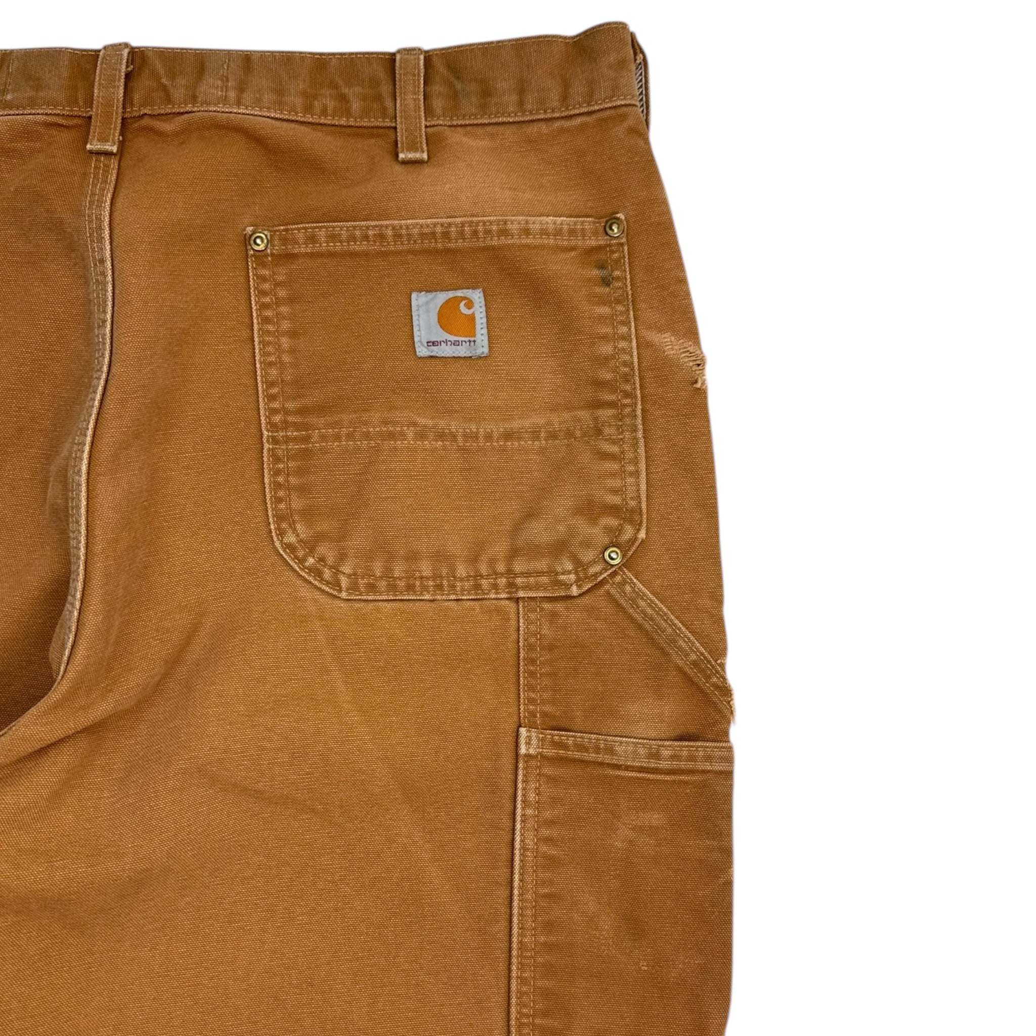 Carhartt Brown/Tan Double Knee Bottoms