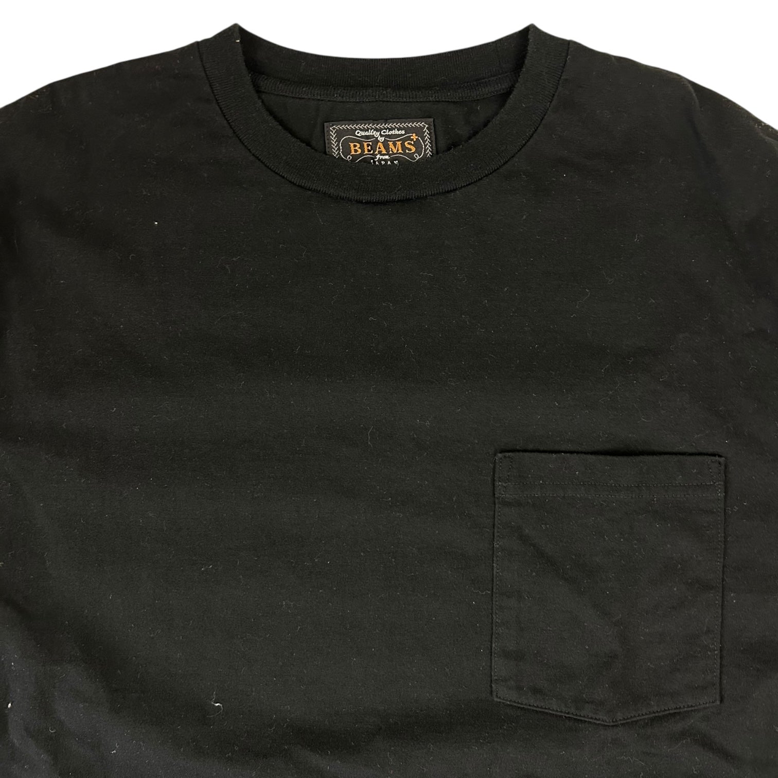 Beams Long Sleeve Crewneck Black
