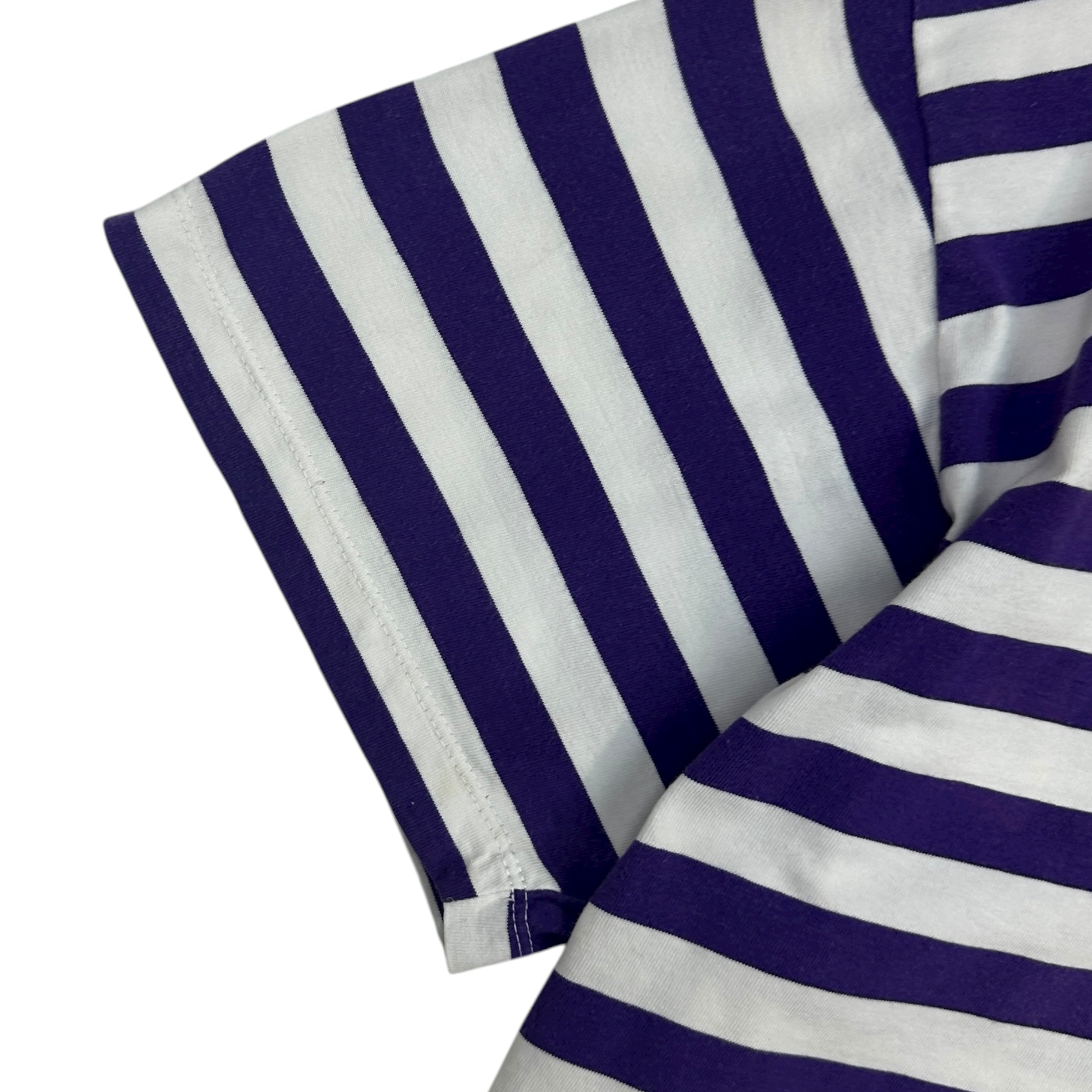 Vintage Guess Striped Shirt Purple