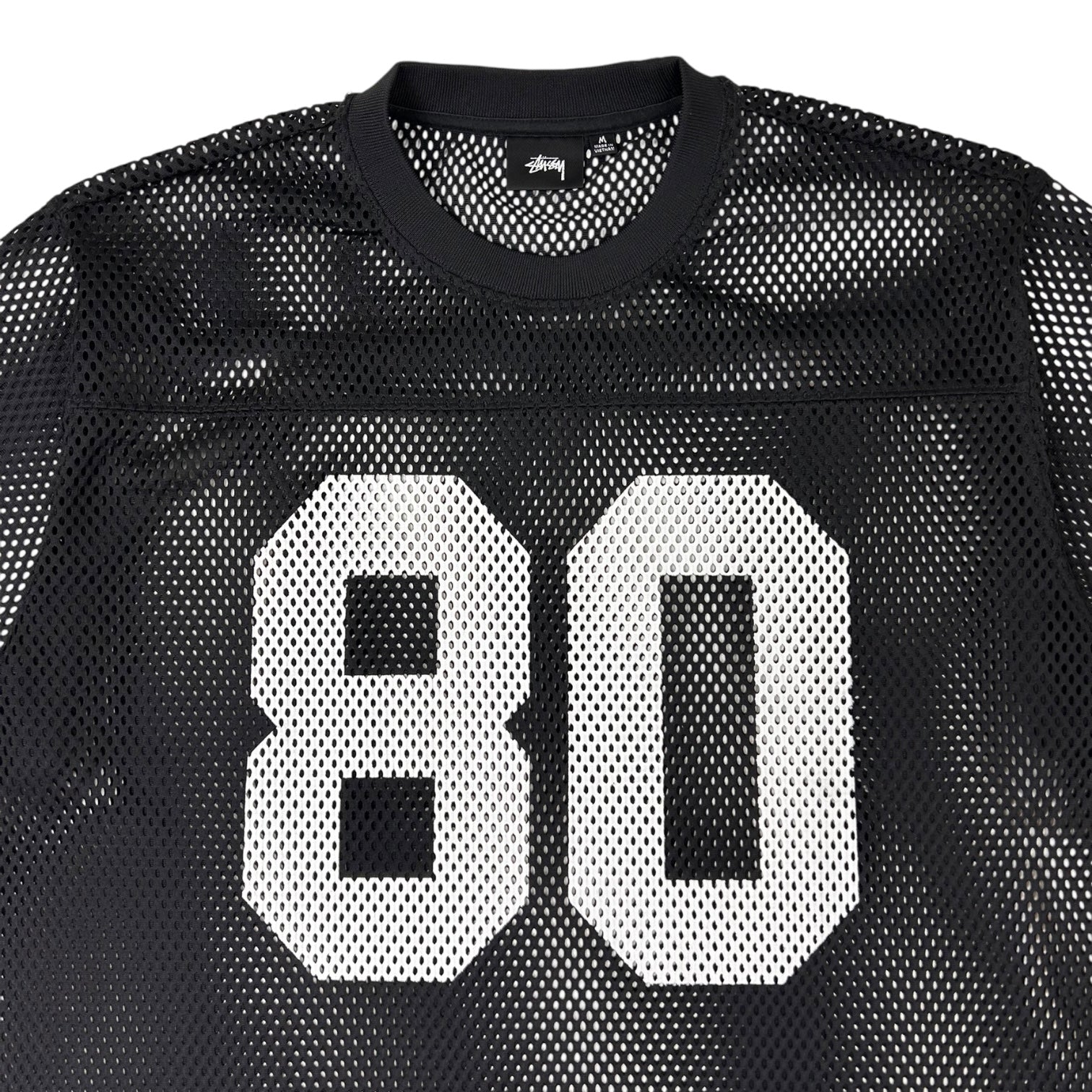 Stussy Team 80 Mesh Jersey Black