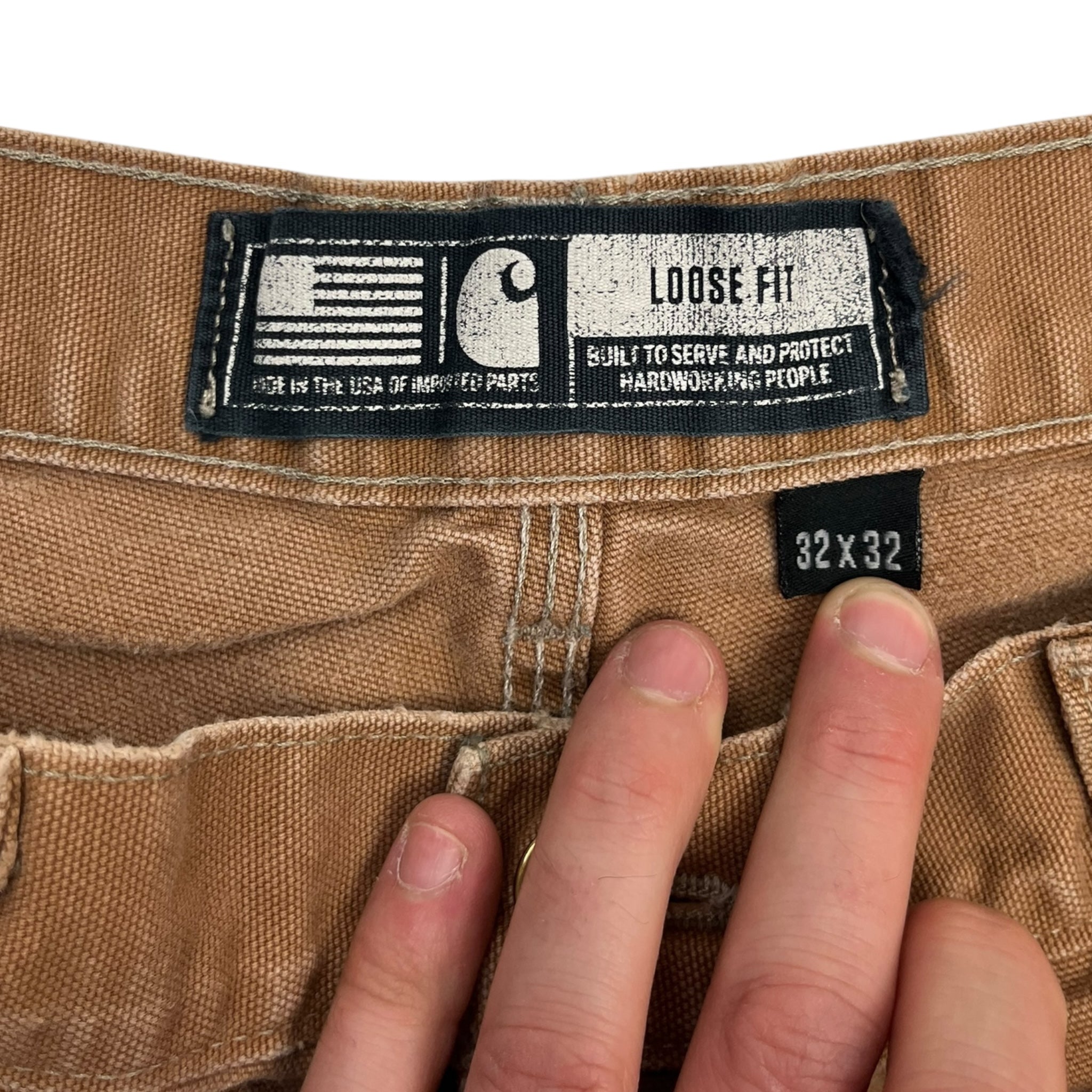 Carhartt Loose Fit Double Knees Tan