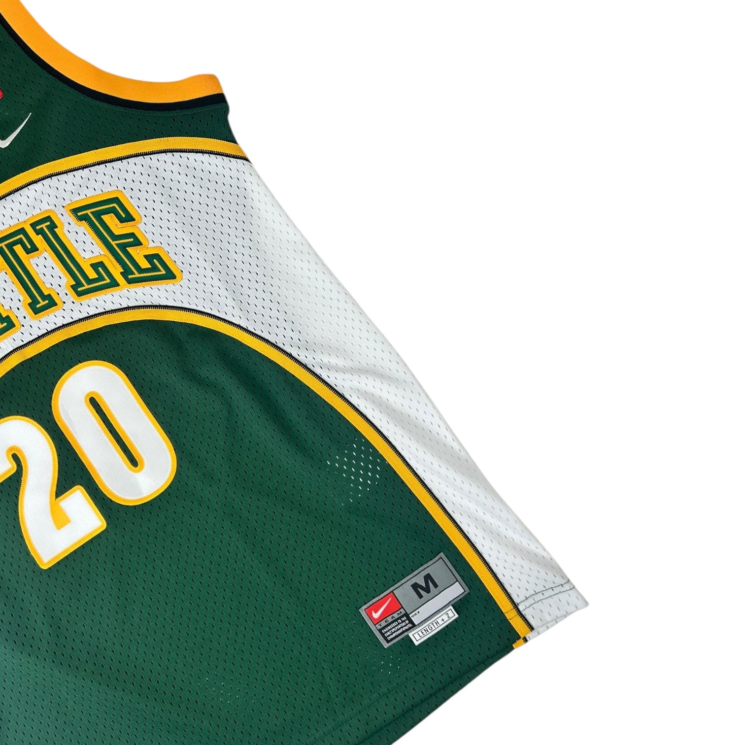 Vintage Seattle SuperSonics Gary Payton Away Jersey